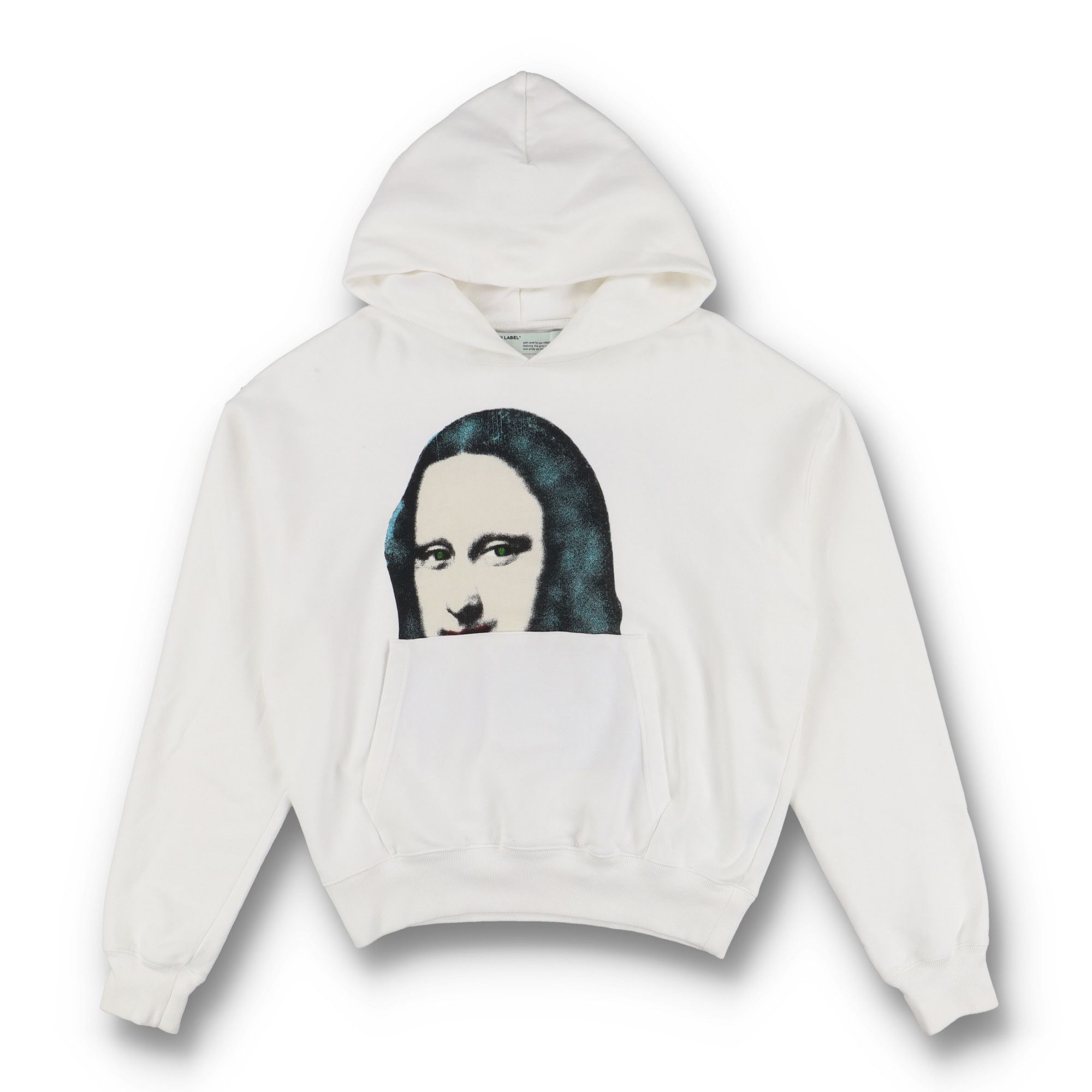 Off-White White Pivot Mona Lisa Oversized Hoodie Size US M / EU 48-50 / 2 - 1 Thumbnail