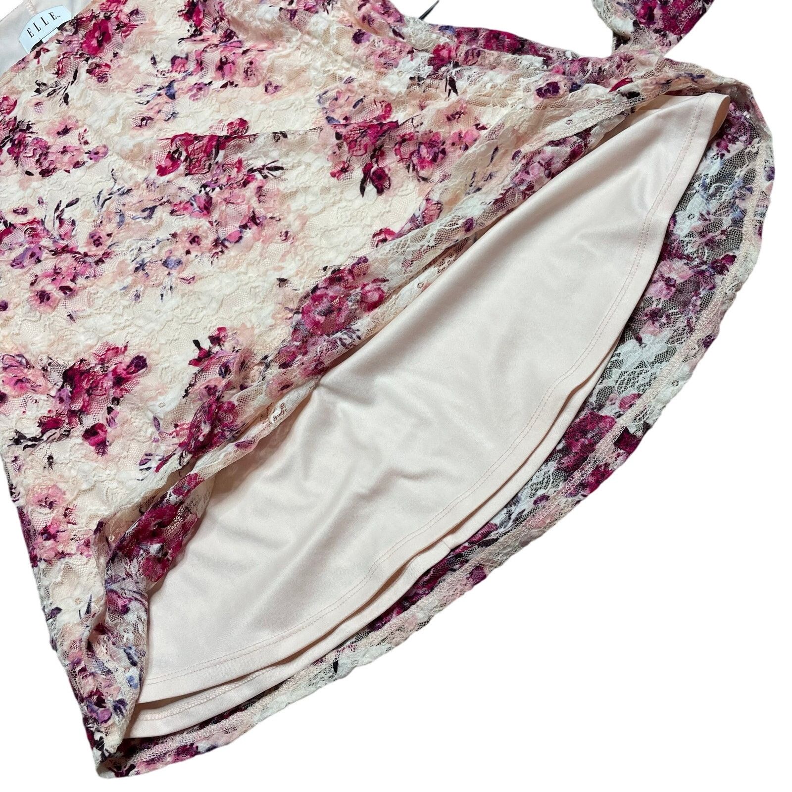 Other NWOT Elle Floral Lace Blouse Size XXL / US 16-18 / IT 52-54 - 4 Thumbnail