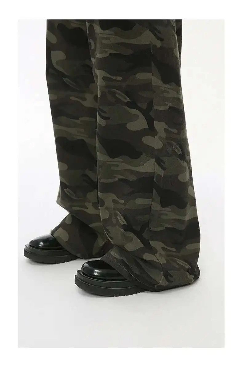 Japanese Brand Baggy Camo Jeans Asian Style Size US 34 / EU 50 - 8 Thumbnail