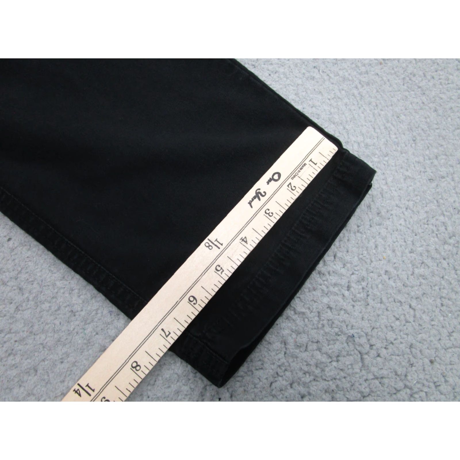 Roark Roark Pants Mens XL 34 Black Drawstring Zip Pockets Chino Straight 30 In Inseam Size US 34 / EU 50 - 5 Thumbnail