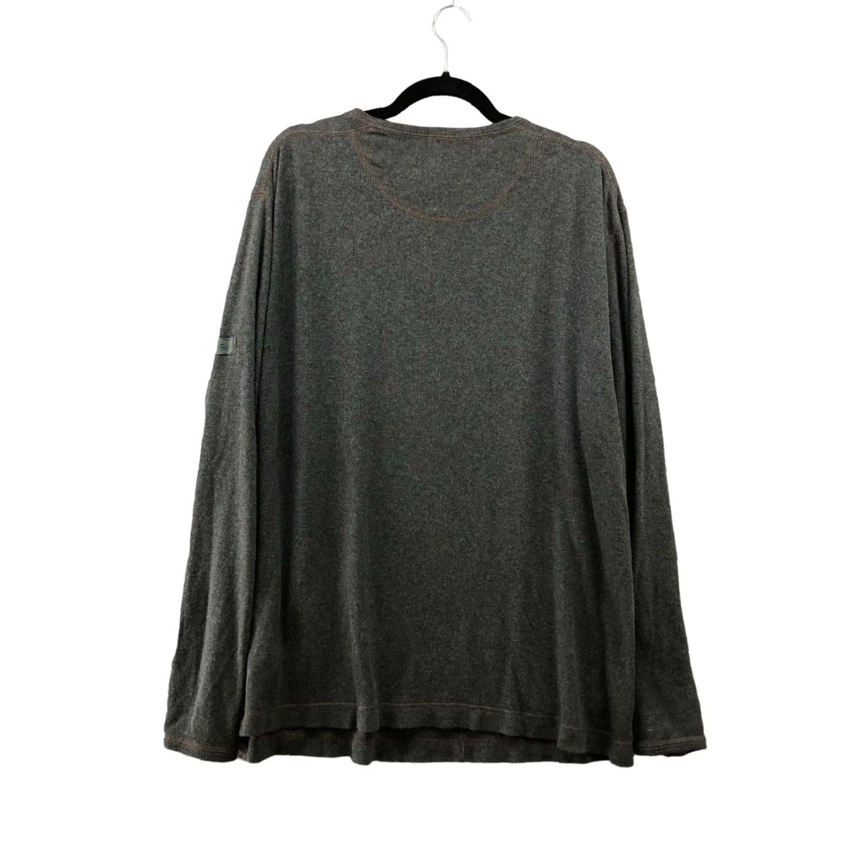 Quiksilver Quiksilver Editions Men's Long Sleeve Gray Thermal Crewneck T-Shirt Size L Size US L / EU 52-54 / 3 - 2 Thumbnail