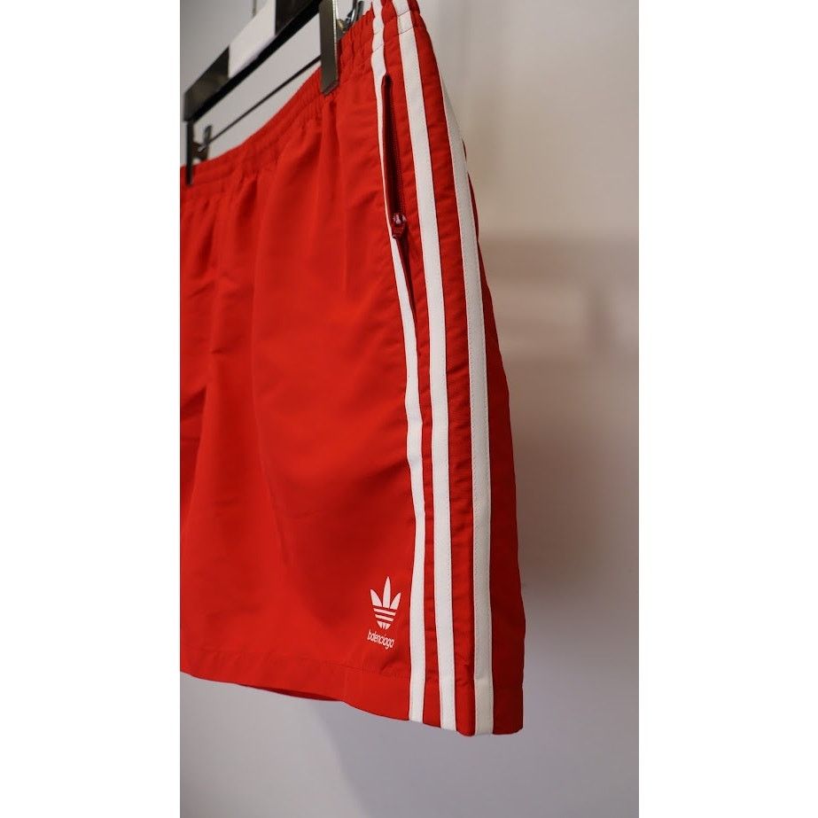 Adidas × Balenciaga o1rshd1 Swim Short in Red / White Size US 34 / EU 50 - 7 Thumbnail