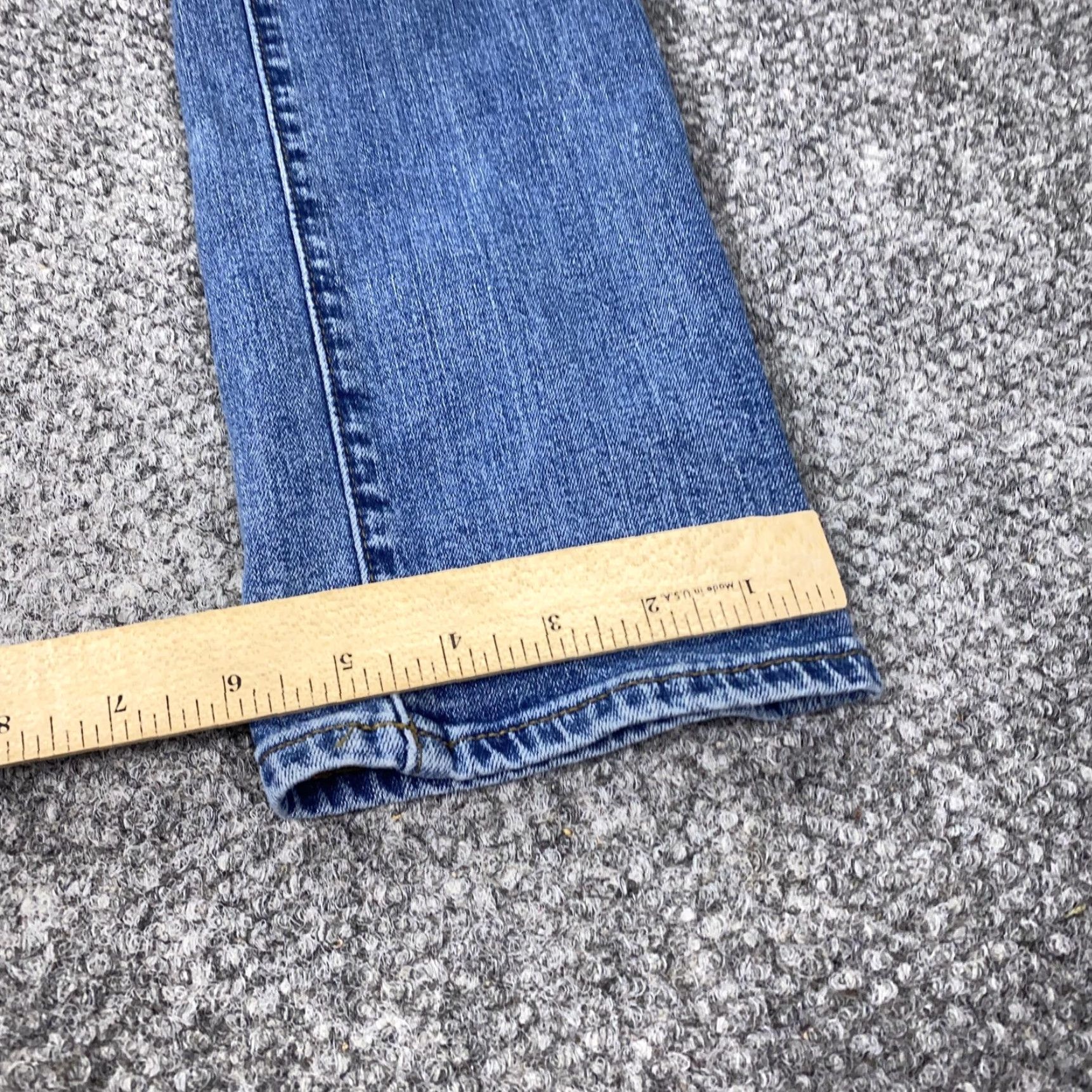 J.Crew J. Crew Jeans Mens Slim 30x32 Blue Denim Stretch Medium Wash Size US 30 / EU 46 - 7 Thumbnail