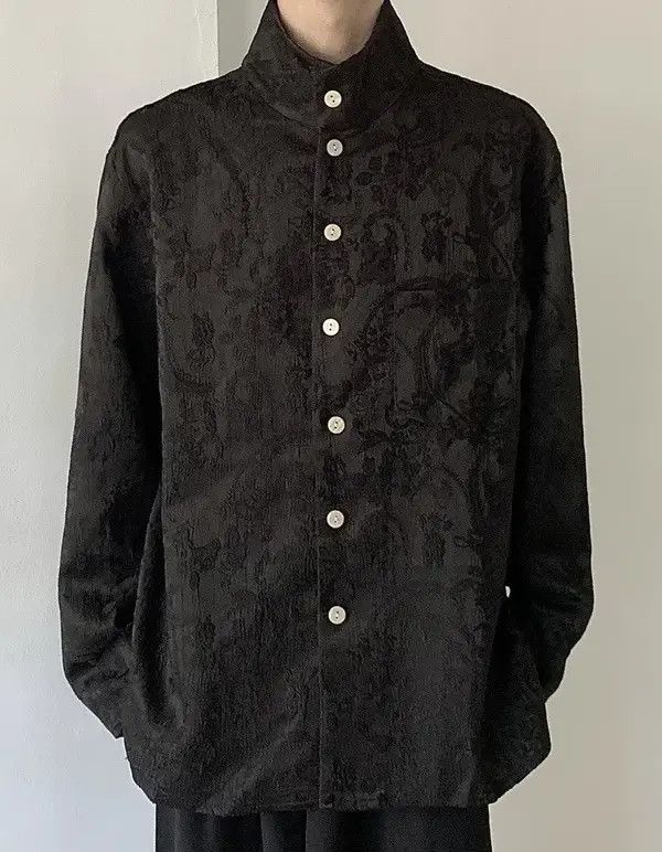 Japanese Brand Mikami x Asada Retro paisley jacquard button up shirt Size US M / EU 48-50 / 2 - 4 Thumbnail