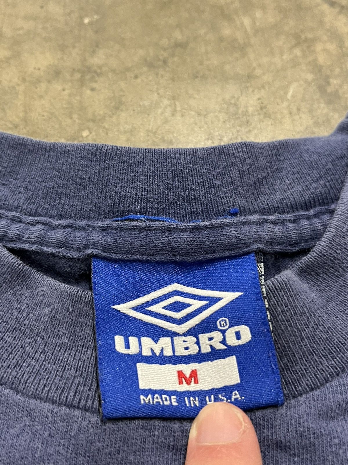 Umbro × Vintage Vintage soccer Umbro tee shirt hype rare y2k 90s graphic Size US M / EU 48-50 / 2 - 7 Thumbnail