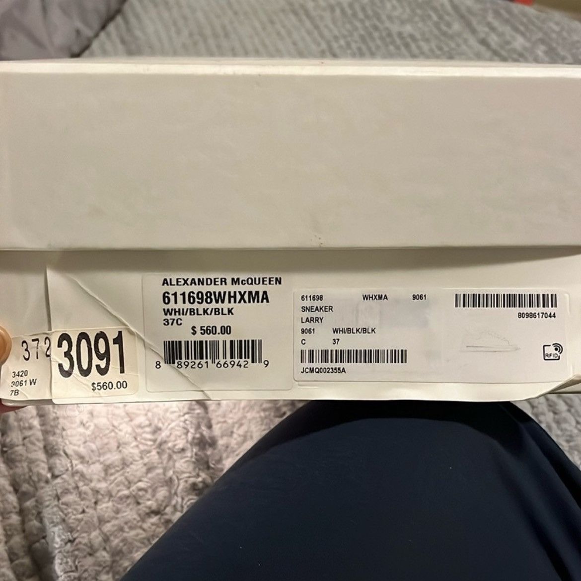 Alexander McQueen Alexander McQueen Size US 7 / IT 37 - 3 Thumbnail
