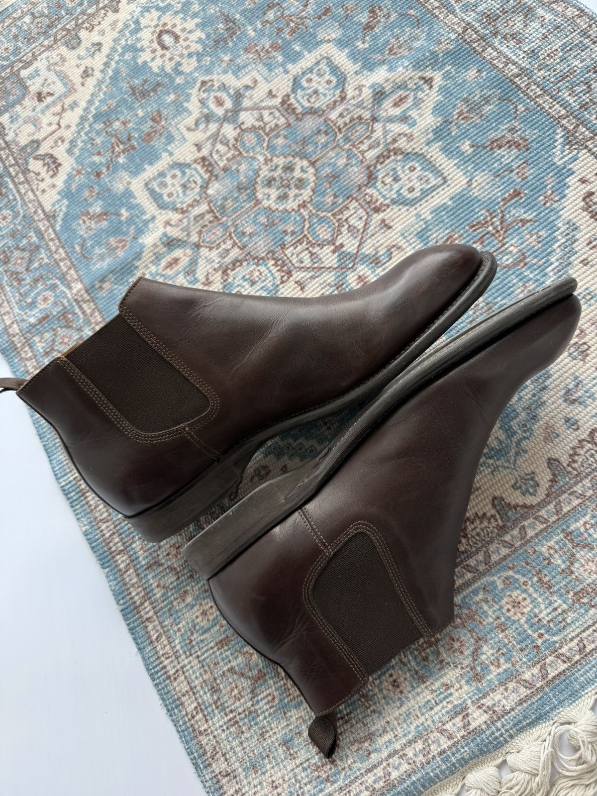 Other Bowen Leather Brown Chelsea Boots Size US 11 / EU 44 - 4 Thumbnail