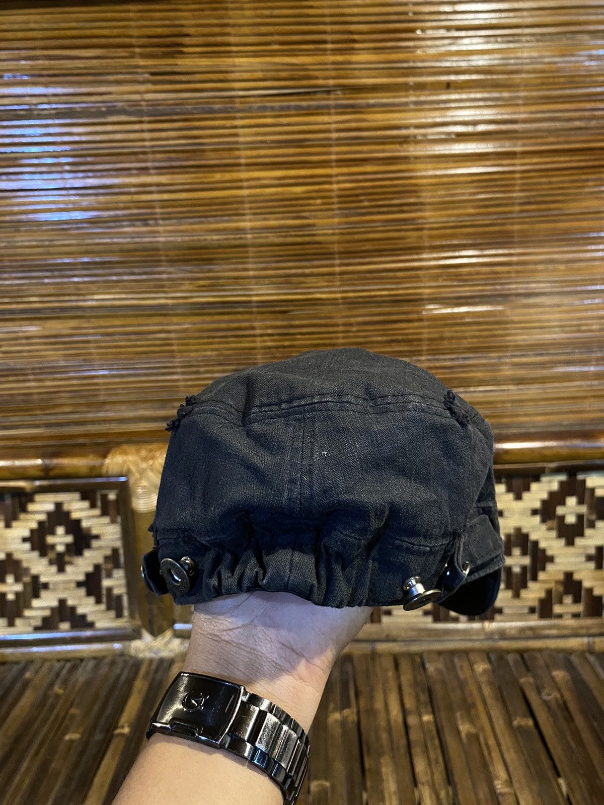 Vintage 2000s cadet hat distressed blink punk y2k style Size ONE SIZE - 3 Thumbnail
