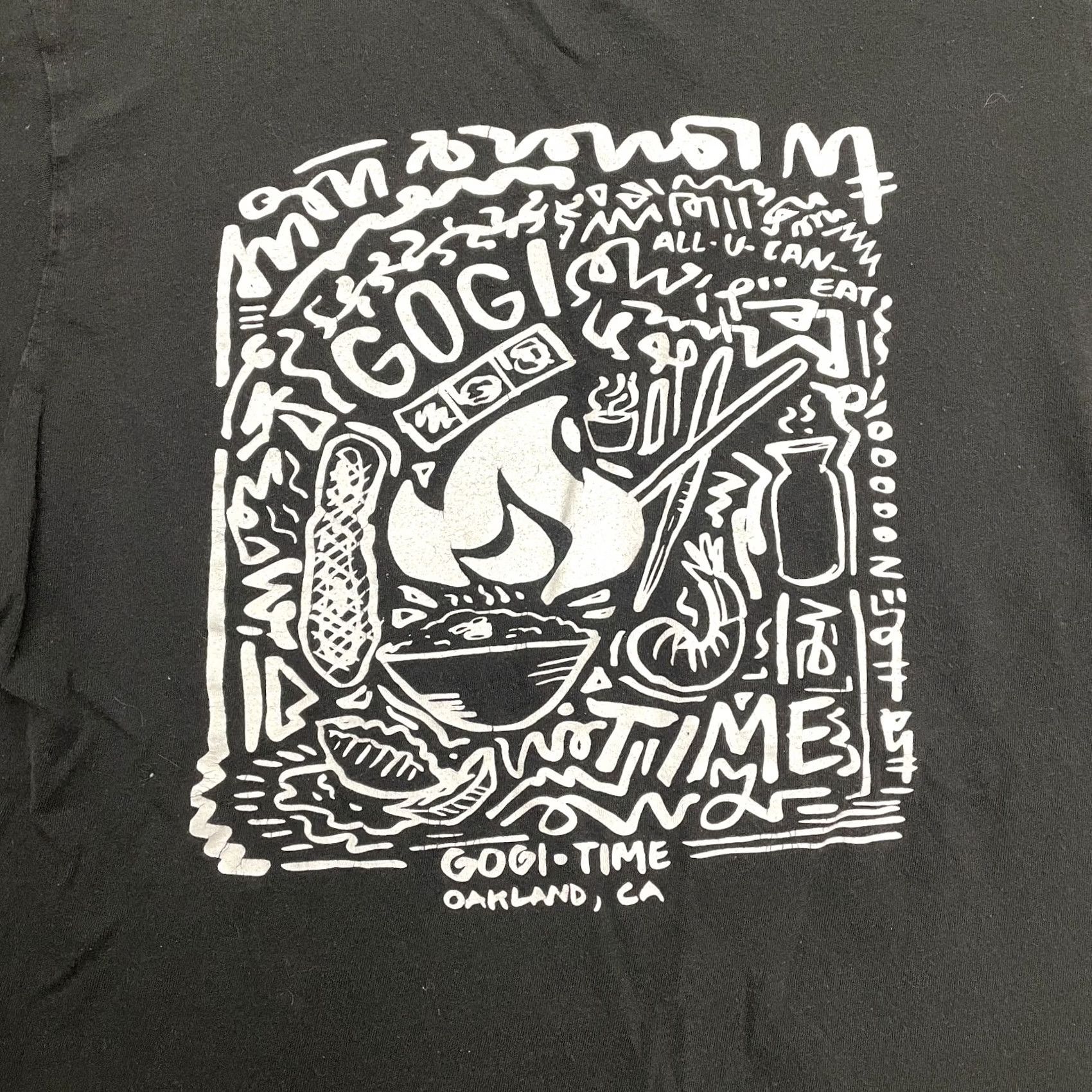 Vintage District Concept Tee Graphic T-Shirt Unisex M Black Crew Neck Short Sleeve Cotton Preshrunk Basic City Adults Womens Mens Size M / US 6-8 / IT 42-44 - 3 Thumbnail