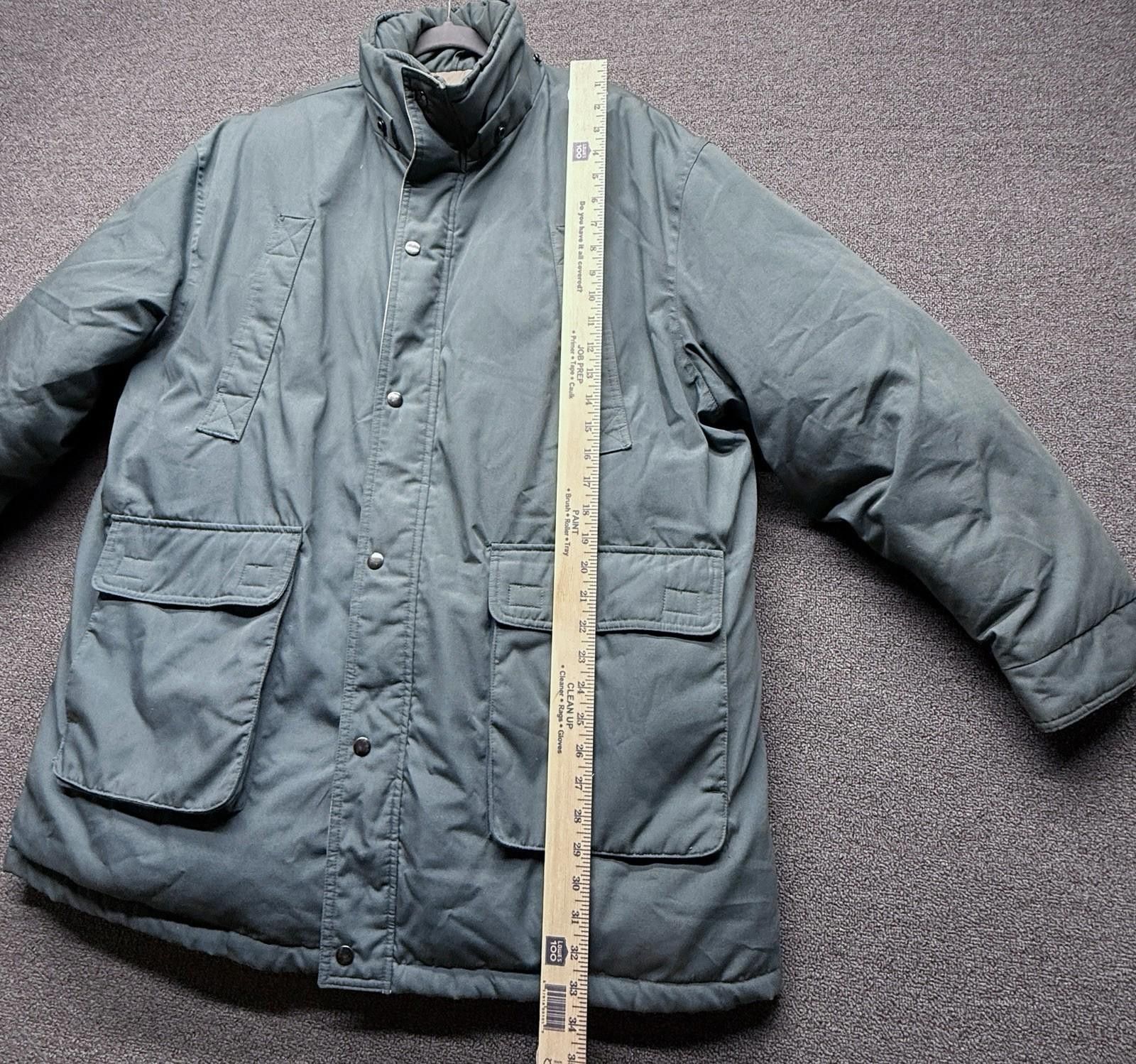 Other Vintage Charleston Bay Green Down/Feather Winter Coat Chore Size US XL / EU 56 / 4 - 6 Thumbnail