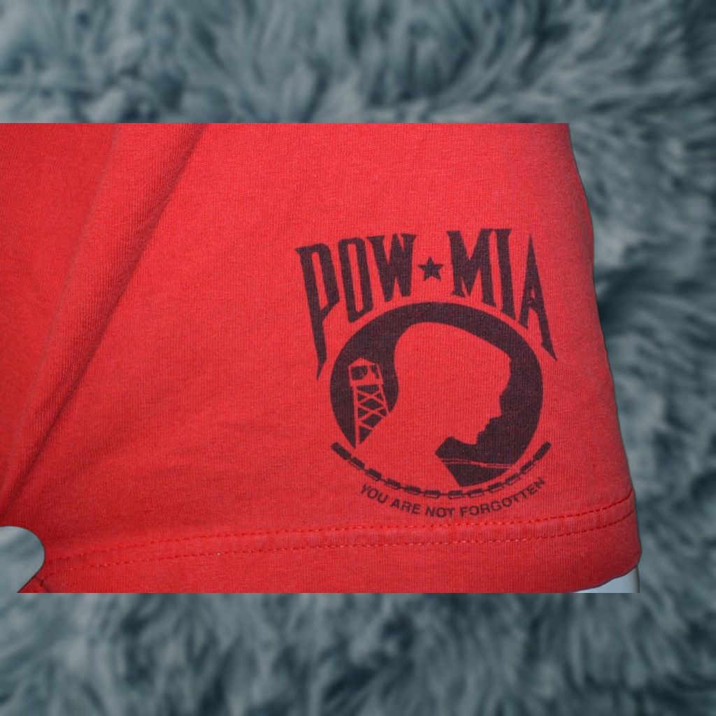 Vintage UAW Local 1435 T Shirt 2XL Bayside Red Cotton Union Support Our Troops" Size US XXL / EU 58 / 5 - 1 Thumbnail