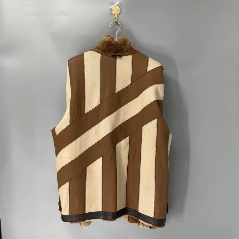 Fendi Fendi Color Block Fur Jacket Size US M / EU 48-50 / 2 - 4 Thumbnail