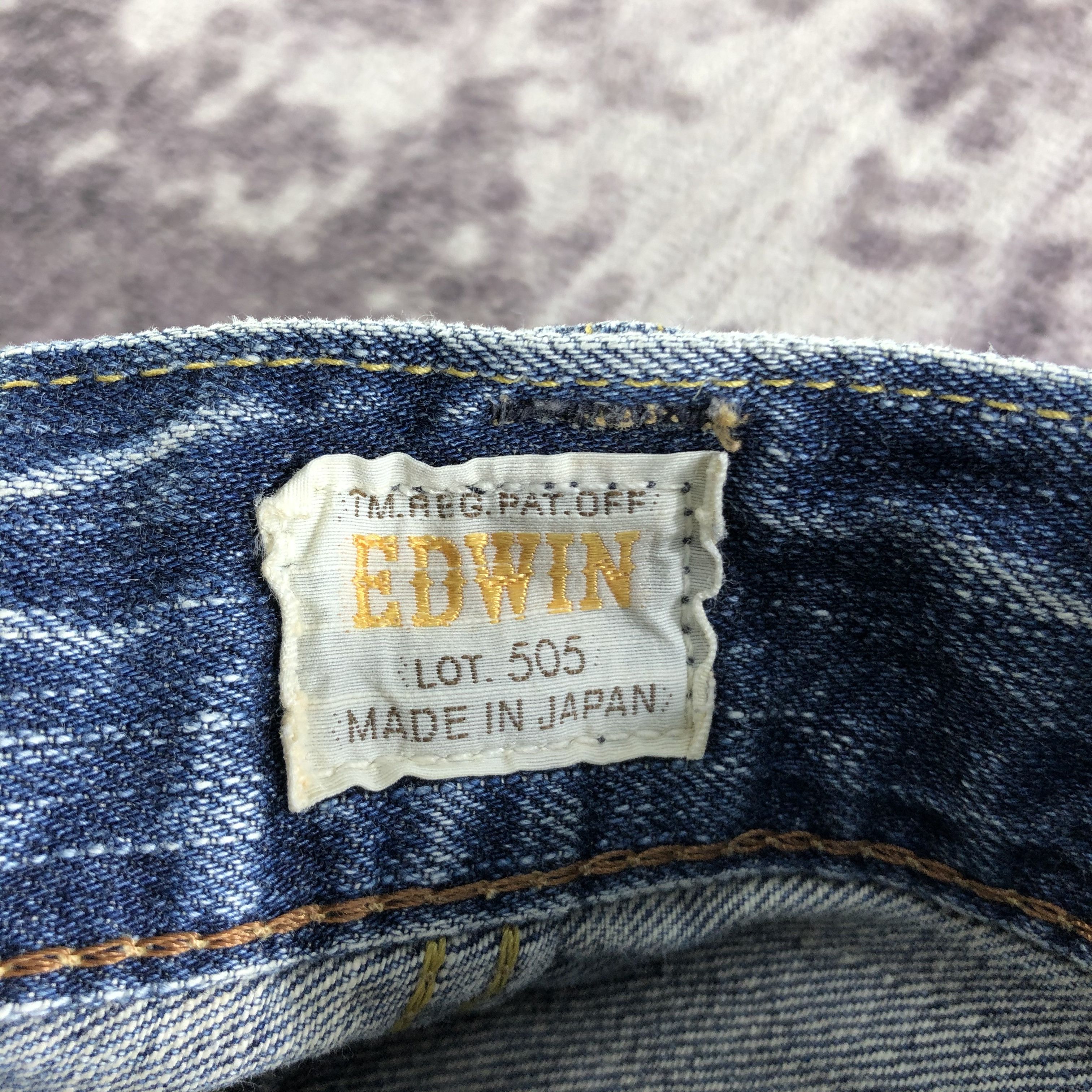 Edwin Vintage Edwin 505Z Selvedge Jeans-JM3533 Size US 36 / EU 52 - 11 Thumbnail