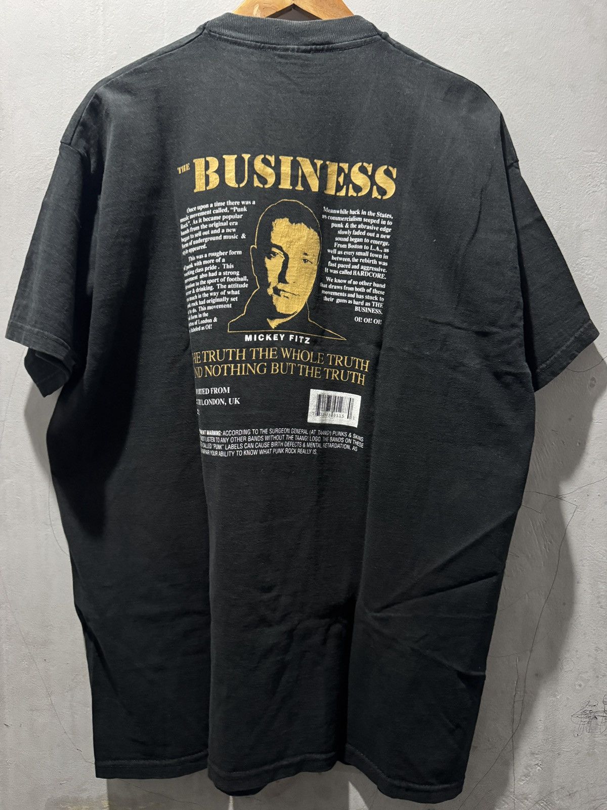 Band Tees Vintage Punk The Bussines Size US XL / EU 56 / 4 - 5 Thumbnail