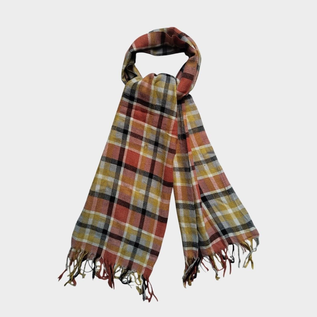 Margaret Howell Margaret Howell plaid scraved Size ONE SIZE - 1 Thumbnail
