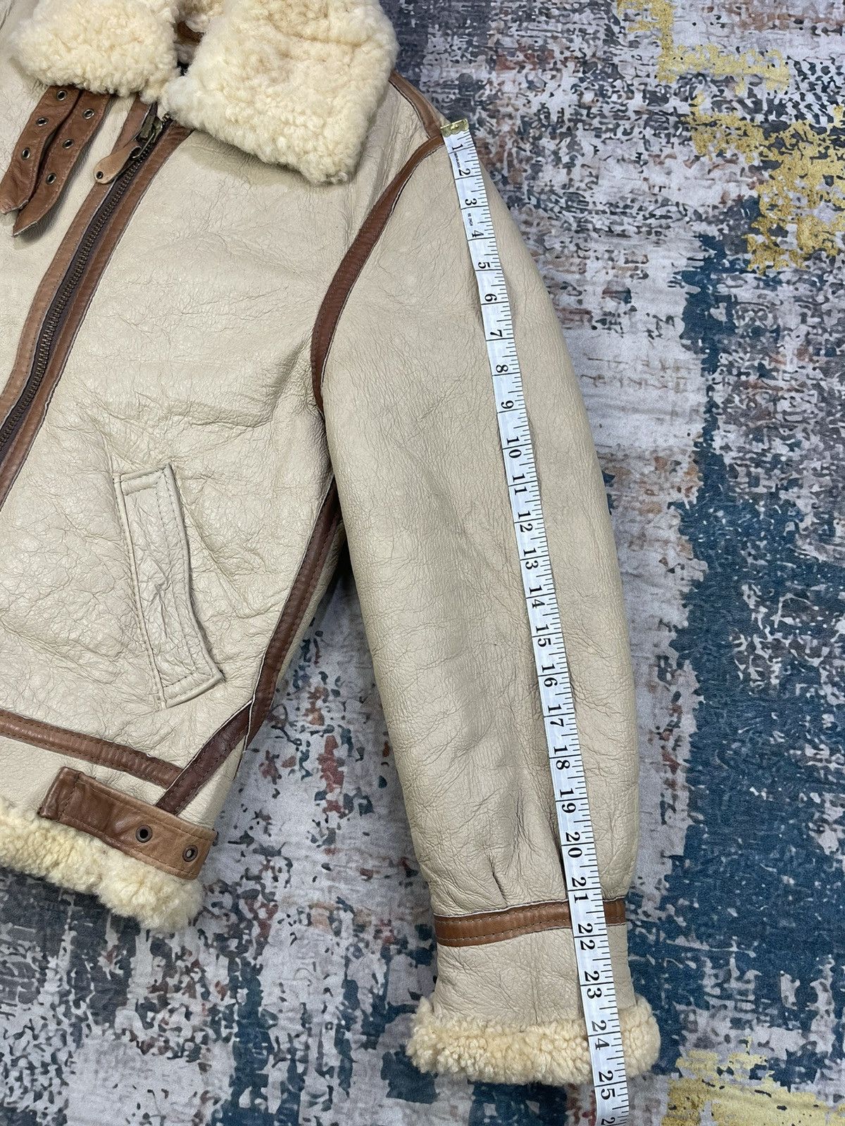 Schott Vtg Schott USAAF Type B-3 Shearling Bombers Size US XXS / EU 40 - 16 Thumbnail