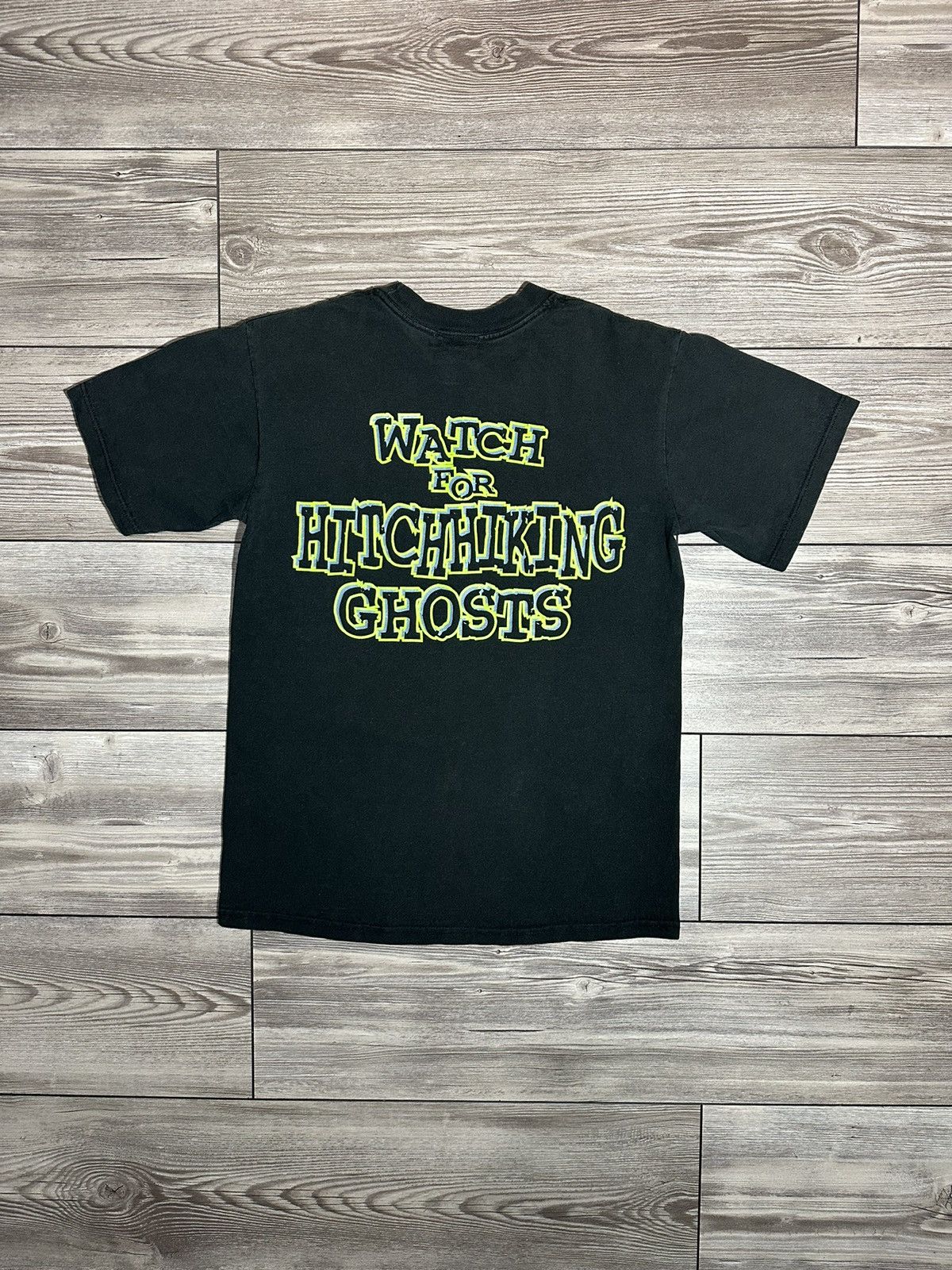 Disney Vintage 90s Disney Mickey Mouse Rare Haunted Mansion T Shirt Size US S / EU 44-46 / 1 - 2 Thumbnail