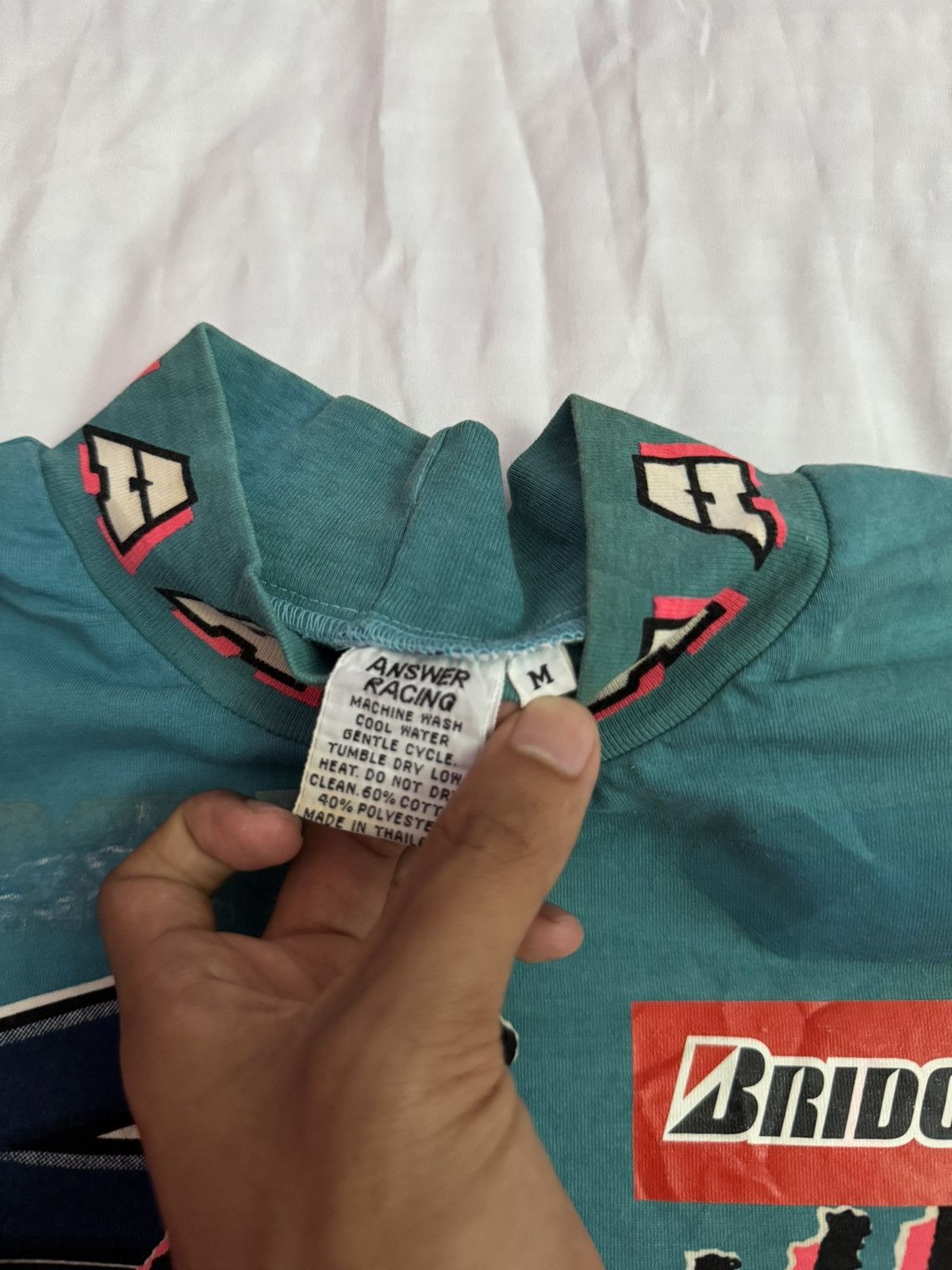 Vintage Vintage 90s Answer Racing Motocross Jersey Size US M / EU 48-50 / 2 - 8 Thumbnail