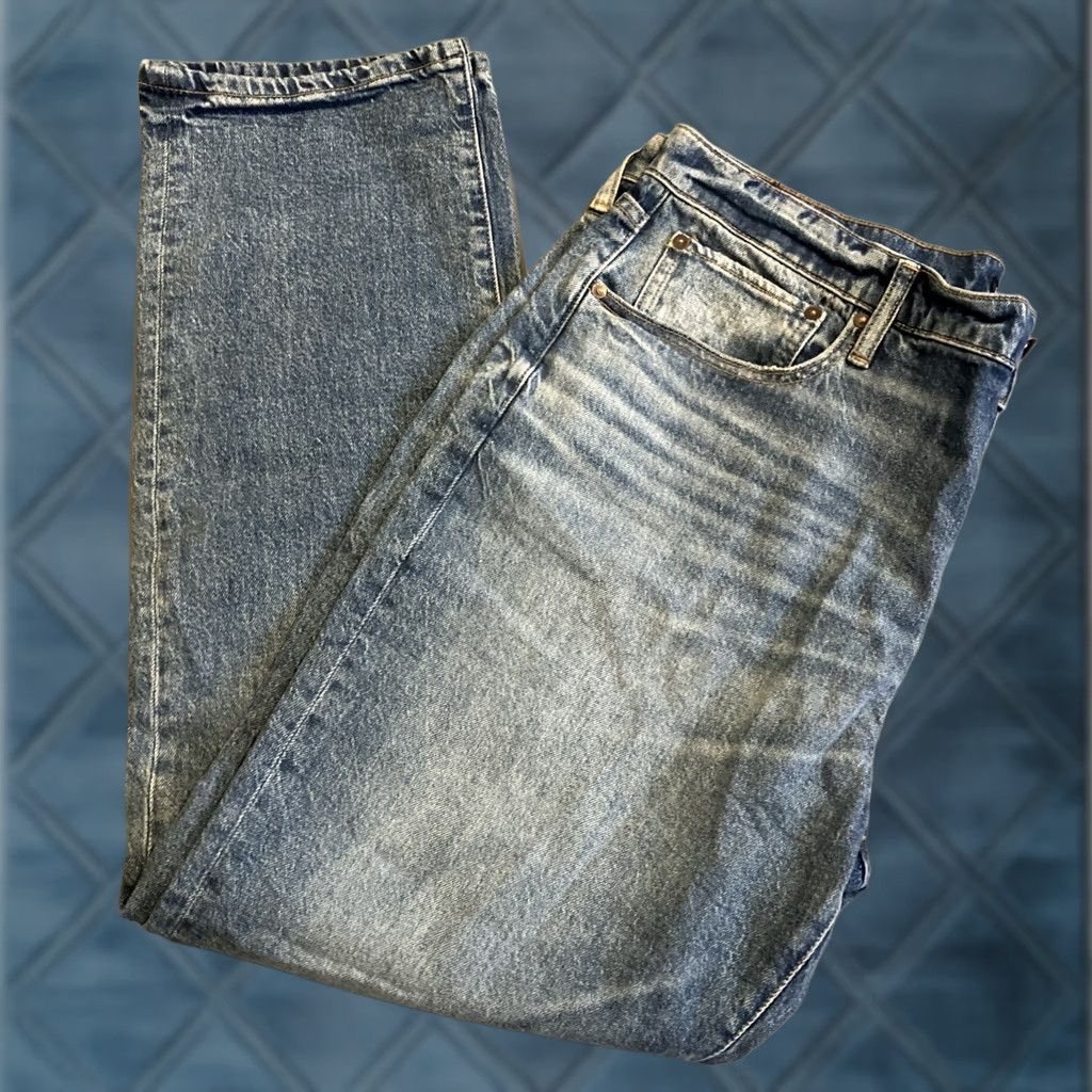 Lucky Brand Lucky Brand Jeans 223 Straight Stretch Denim Men's 38x32 Blue Straight Mens Size US 32 / EU 48 - 1 Thumbnail