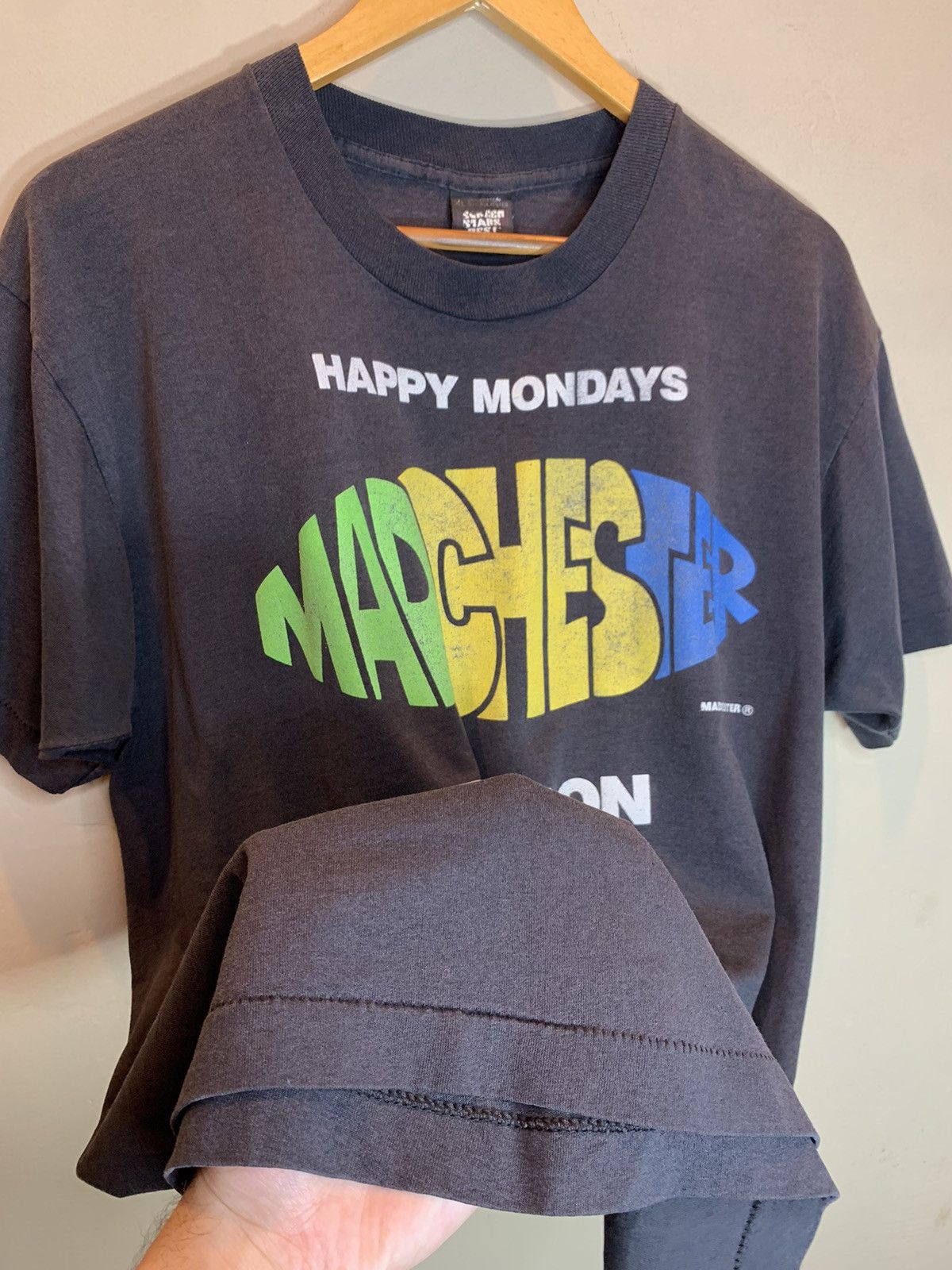 *RARE* Vintage 80’s Happy Mondays Madchester Rave On T-Shirt