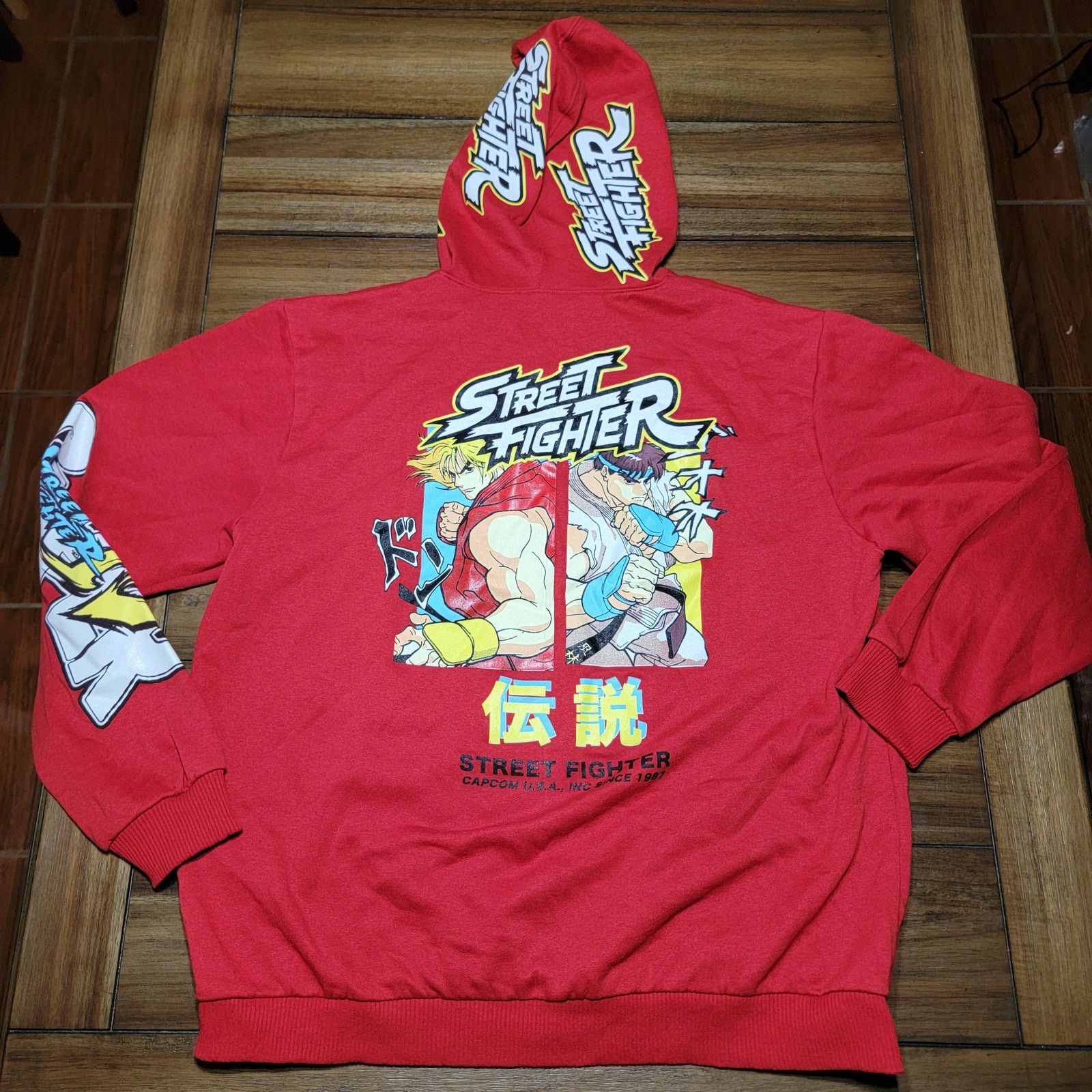 Other Capcom LS Pullover Hoodie "Street Fighter Legend" - Size XL Size US XL / EU 56 / 4 - 1 Thumbnail