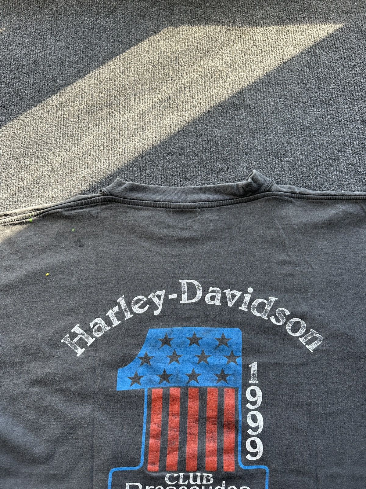 Harley Davidson 99’🚨VNTG 10TH HARLEY DAVIDSON ANNIVERSARY MEN TEE FADED CUP D’AGDO Size US XL / EU 56 / 4 - 3 Thumbnail