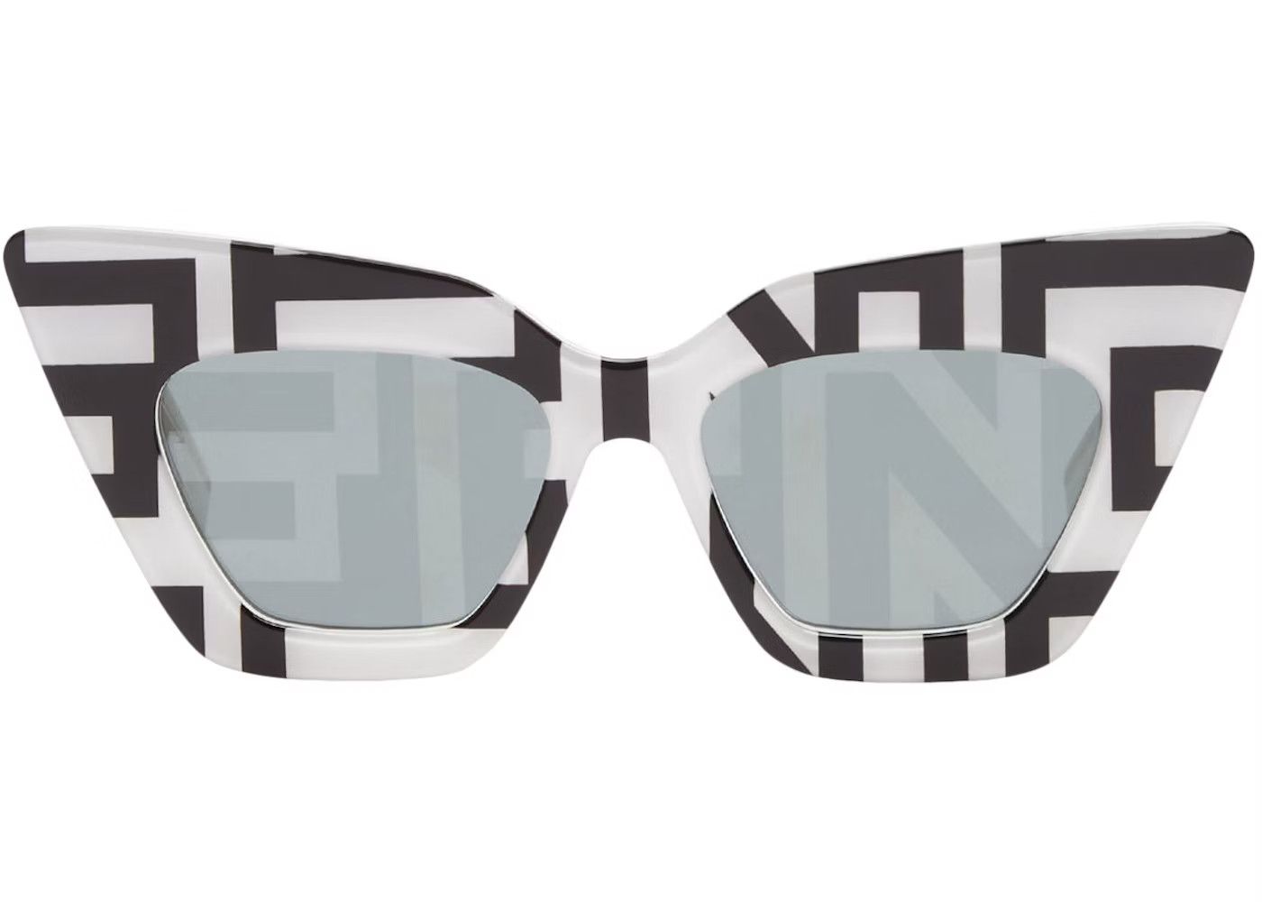 Fendi o1loc1c0824 Size: OS/ Baguette Sunglasses in White/Black Size ONE SIZE - 1 Preview