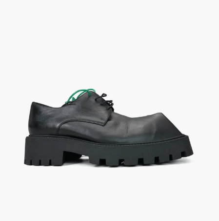 Balenciaga Balenciaga Lace-up Derby Shoes Size US 8 / EU 41 - 4 Thumbnail