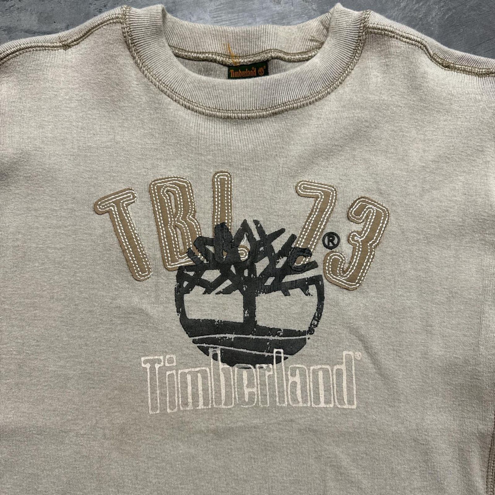 Timberland × Vintage Vintage Y2K 2000s Timberland Graphic Sweatshirt Size S / US 4 / IT 40 - 2 Thumbnail