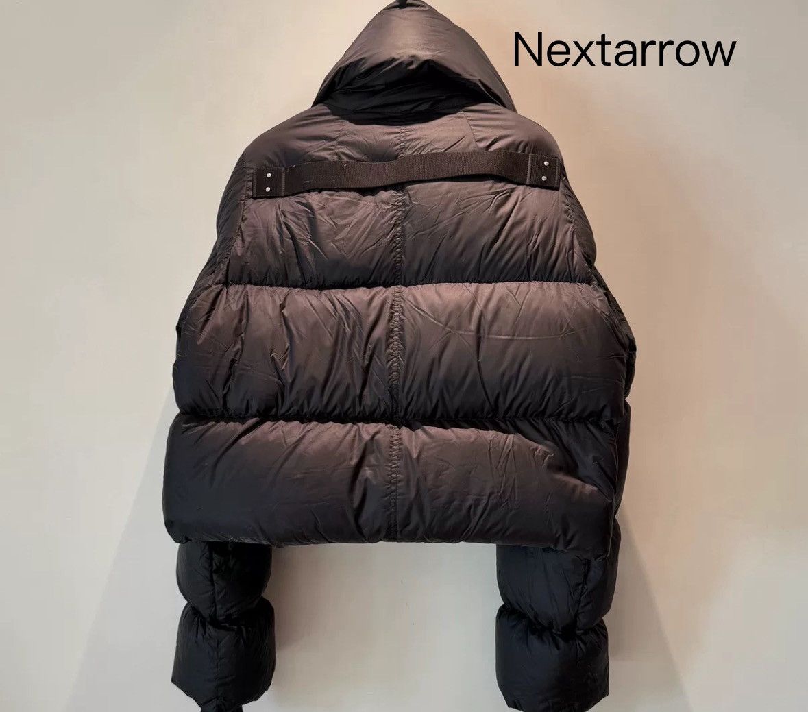 Rick Owens Rick owens mainline show style edition scarf down jacket Size US M / EU 48-50 / 2 - 2 Thumbnail