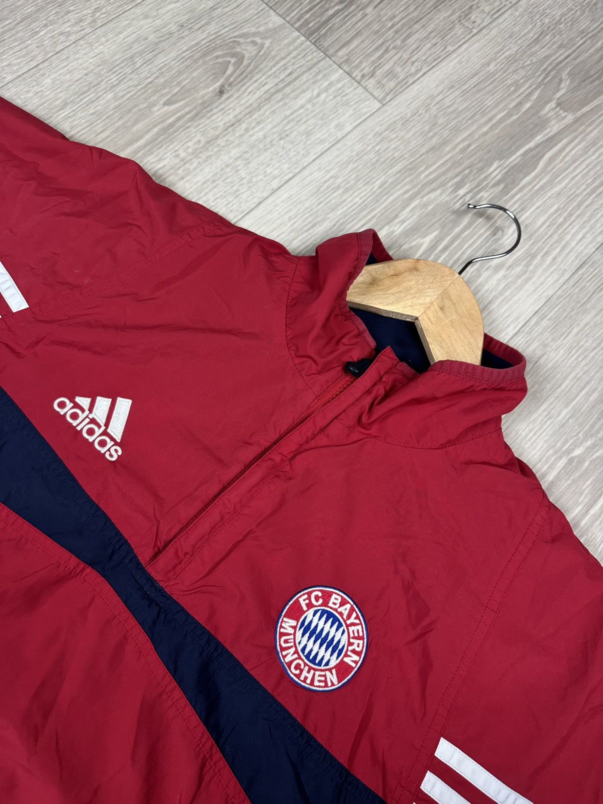Adidas × Vintage Bayern Munch 2003/04 Jacket Germany Football Adidas Size S Size US S / EU 44-46 / 1 - 6 Thumbnail