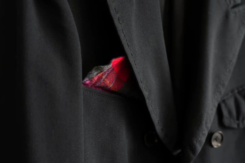 Yohji Yamamoto Yohji Yamamoto 08AW Scottish plaid stitched jacket-2505 Size US S / EU 44-46 / 1 - 6 Thumbnail