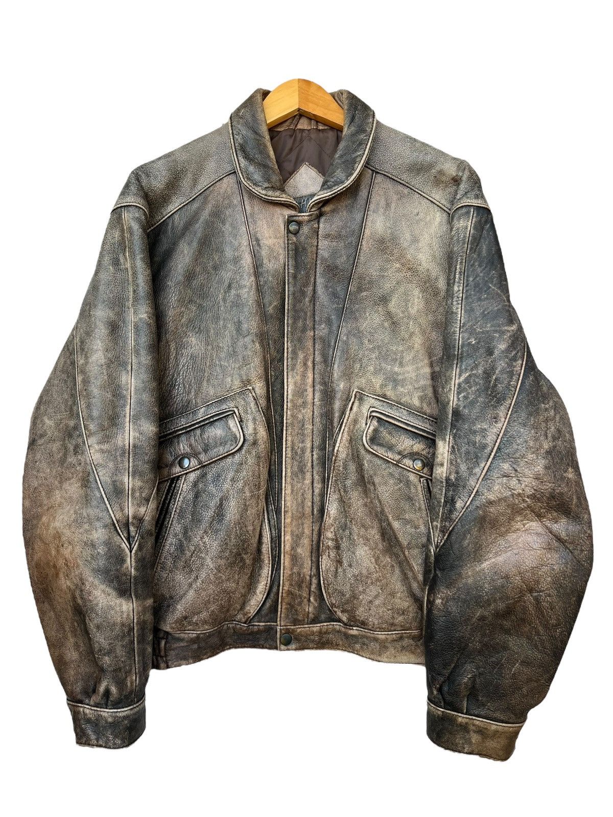 Hysteric Glamour Vtg OZONE ROCKS suede leather fur jacket | Grailed