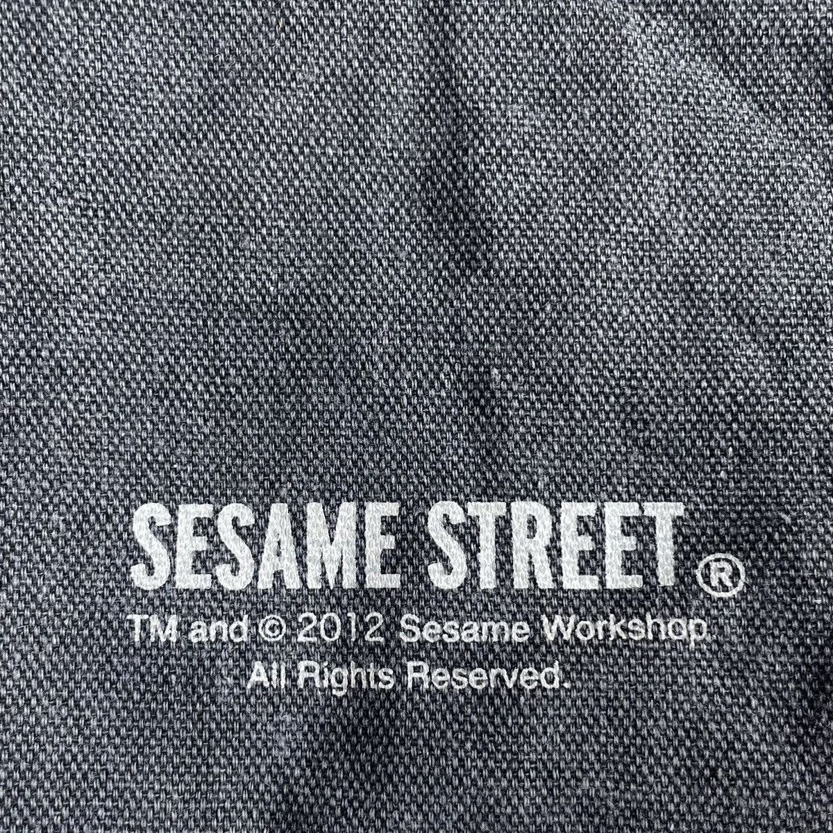 Disney × Japanese Brand Sesame Street x X-Girl Unisex Tote Bag Size ONE SIZE - 3 Thumbnail