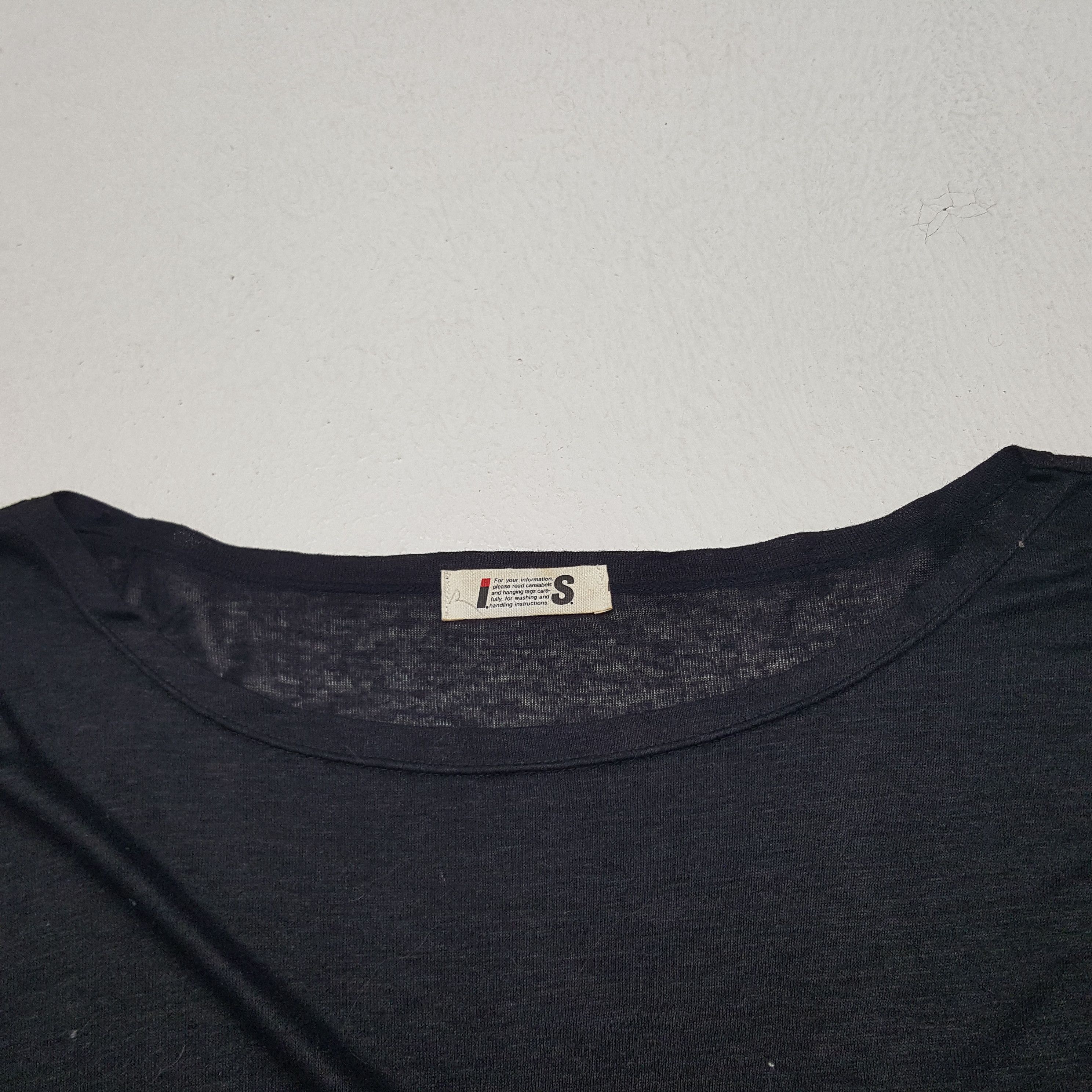 Issey Miyake × Japanese Brand × Vintage Vintage I.S. by Issey Miyake Japanese Designer Tshirt Size US XL / EU 56 / 4 - 3 Thumbnail