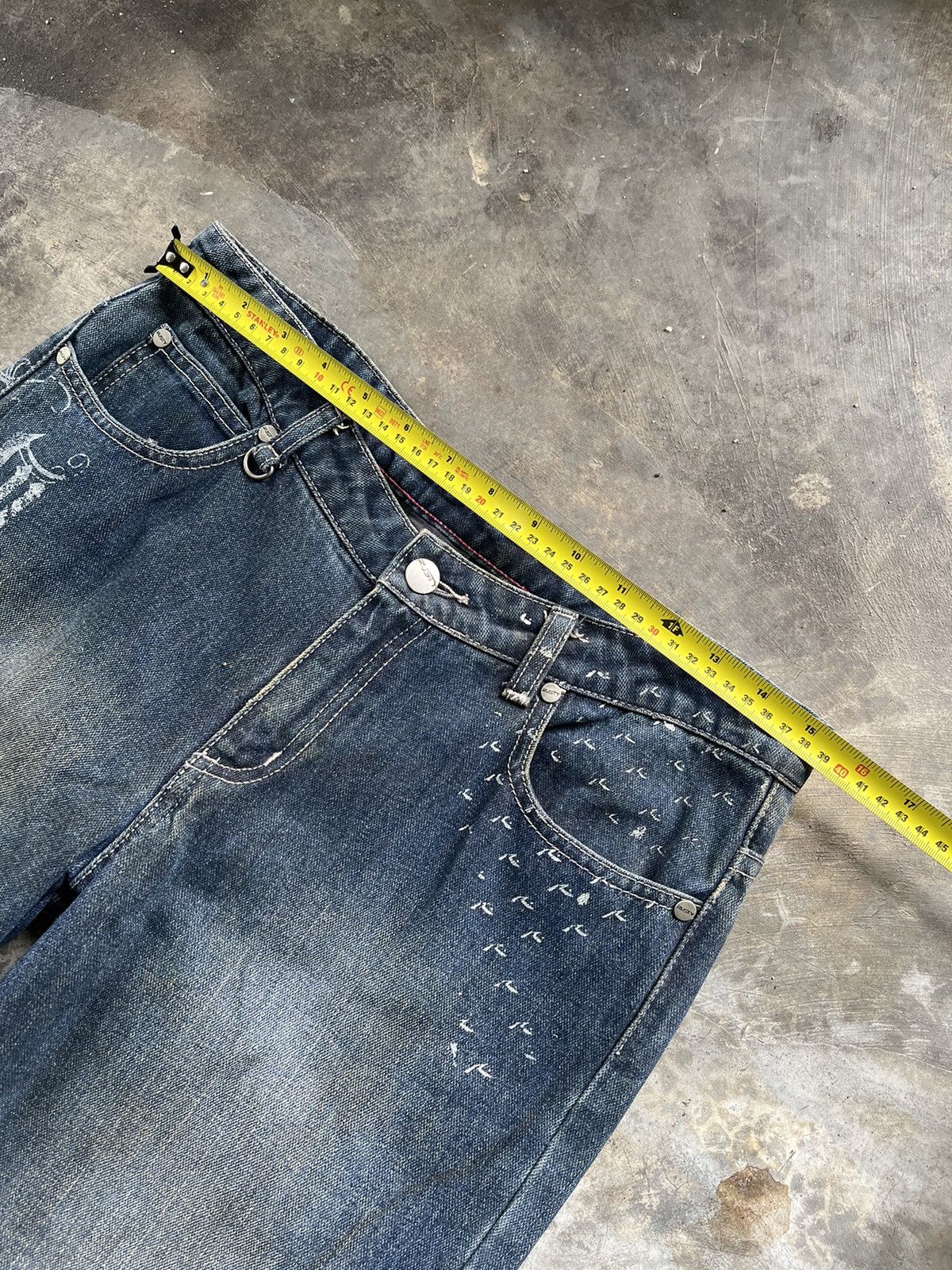 Rusty Baggy Rusty Denim Size US 31 - 14 Thumbnail
