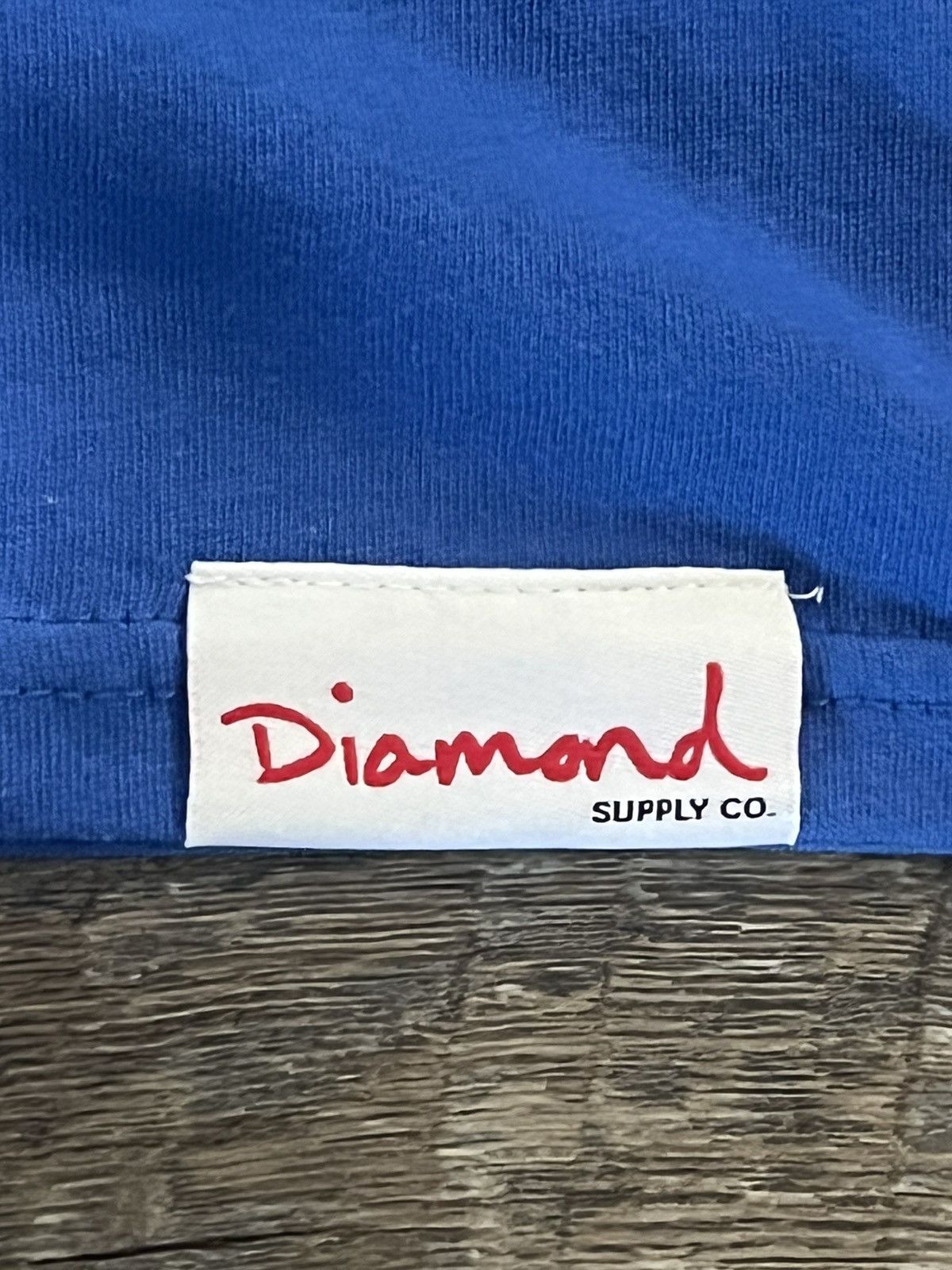 Diamond Supply Co. Diamond Supply Co Los Angeles Blue Tee Shirt Size XL Size US XL / EU 56 / 4 - 5 Thumbnail
