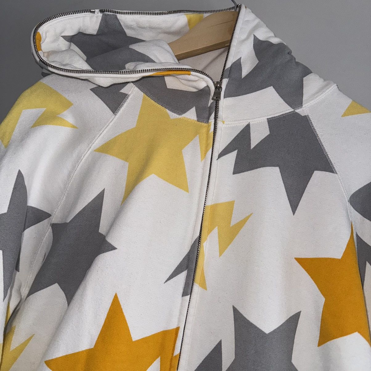 Bape × Nigo RARE Matsuyama Sta Pattern Full Zip Hoodie Size US M / EU 48-50 / 2 - 1 Thumbnail