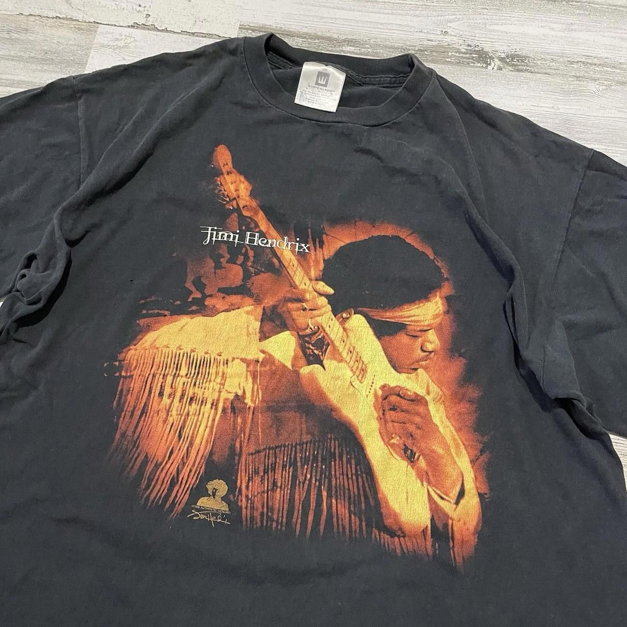 Band Tees Vintage Jimi Hendrix Live at Woodstock T-Shirt Winterland XL Size US XL / EU 56 / 4 - 3 Thumbnail