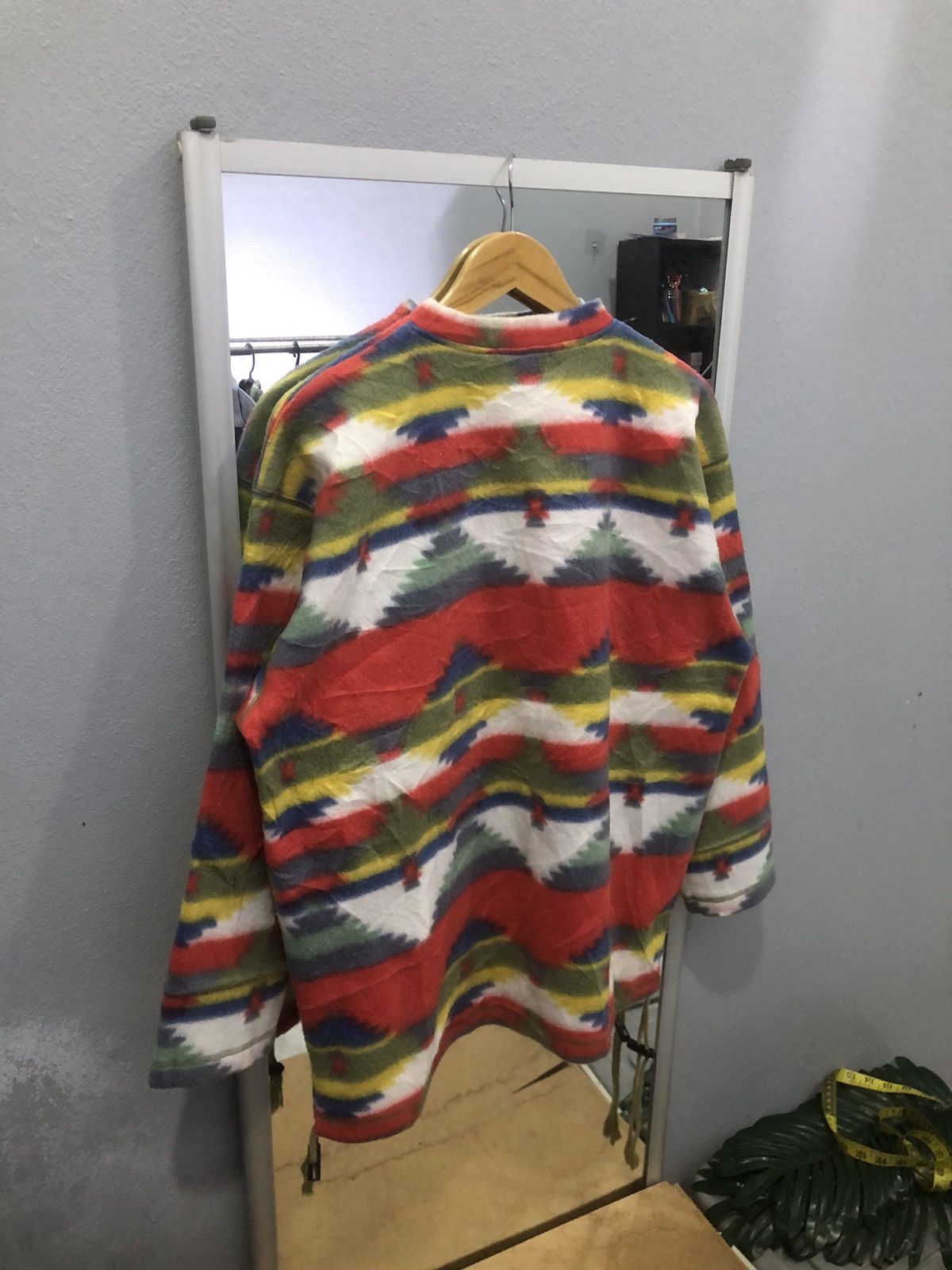 Japanese Brand × Vintage Sante reins navajo fleece sweatshirt Size US XL / EU 56 / 4 - 11 Thumbnail