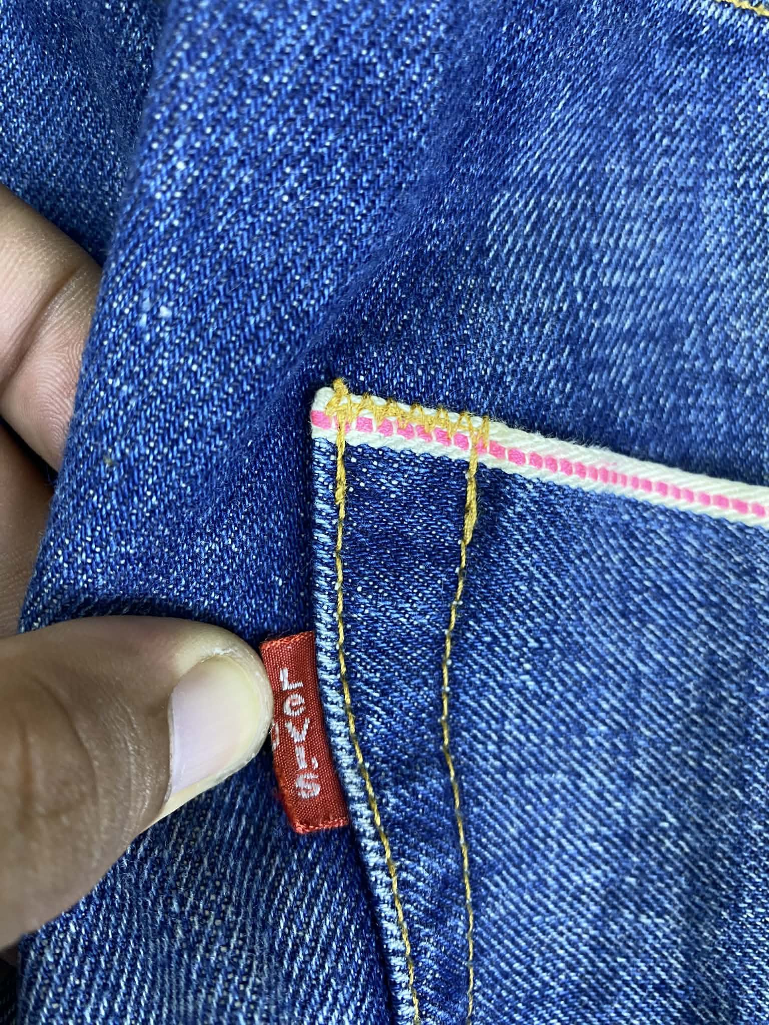 Fragment Design × Levi's Levi’s Fenom x Fragment Design Selvedge Denim Pants Size US 30 / EU 46 - 9 Thumbnail