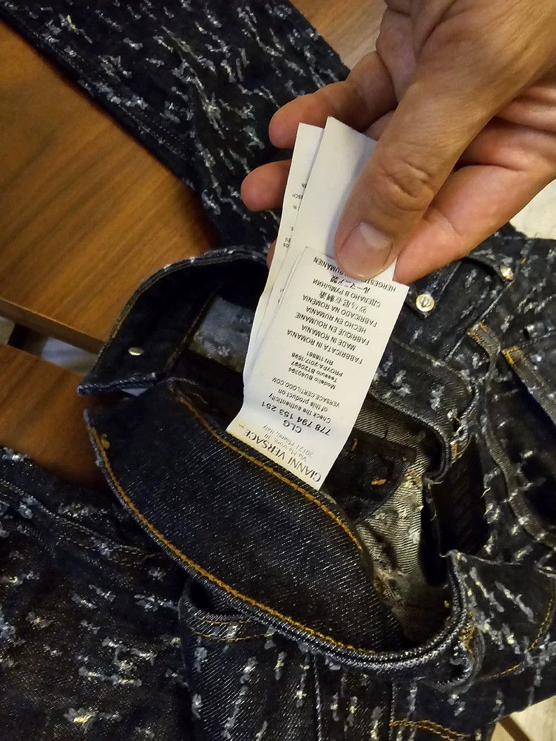 Versace Denim suit