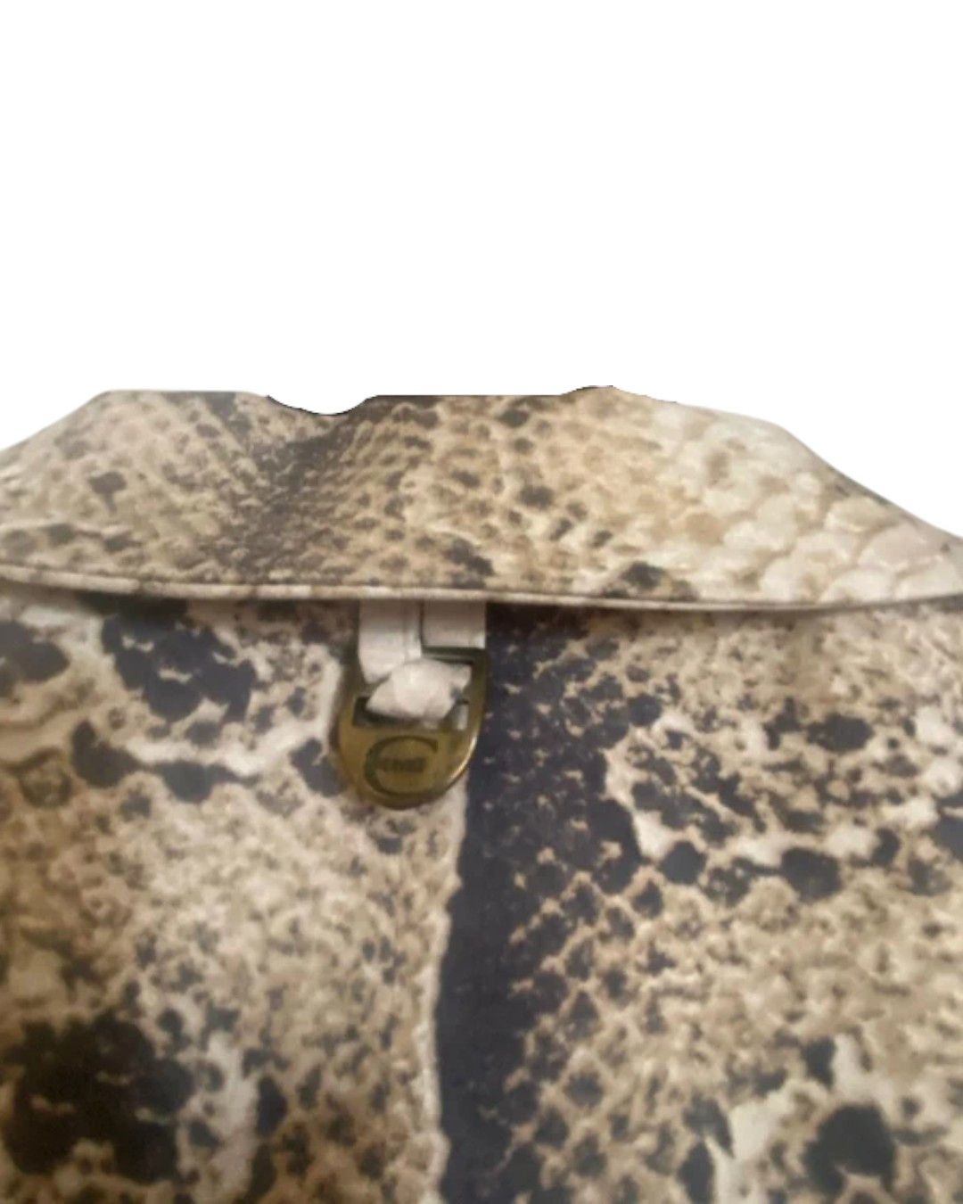 Roberto Cavalli SNAKESKIN PRINTED JACKET Size M / US 6-8 / IT 42-44 - 4 Thumbnail