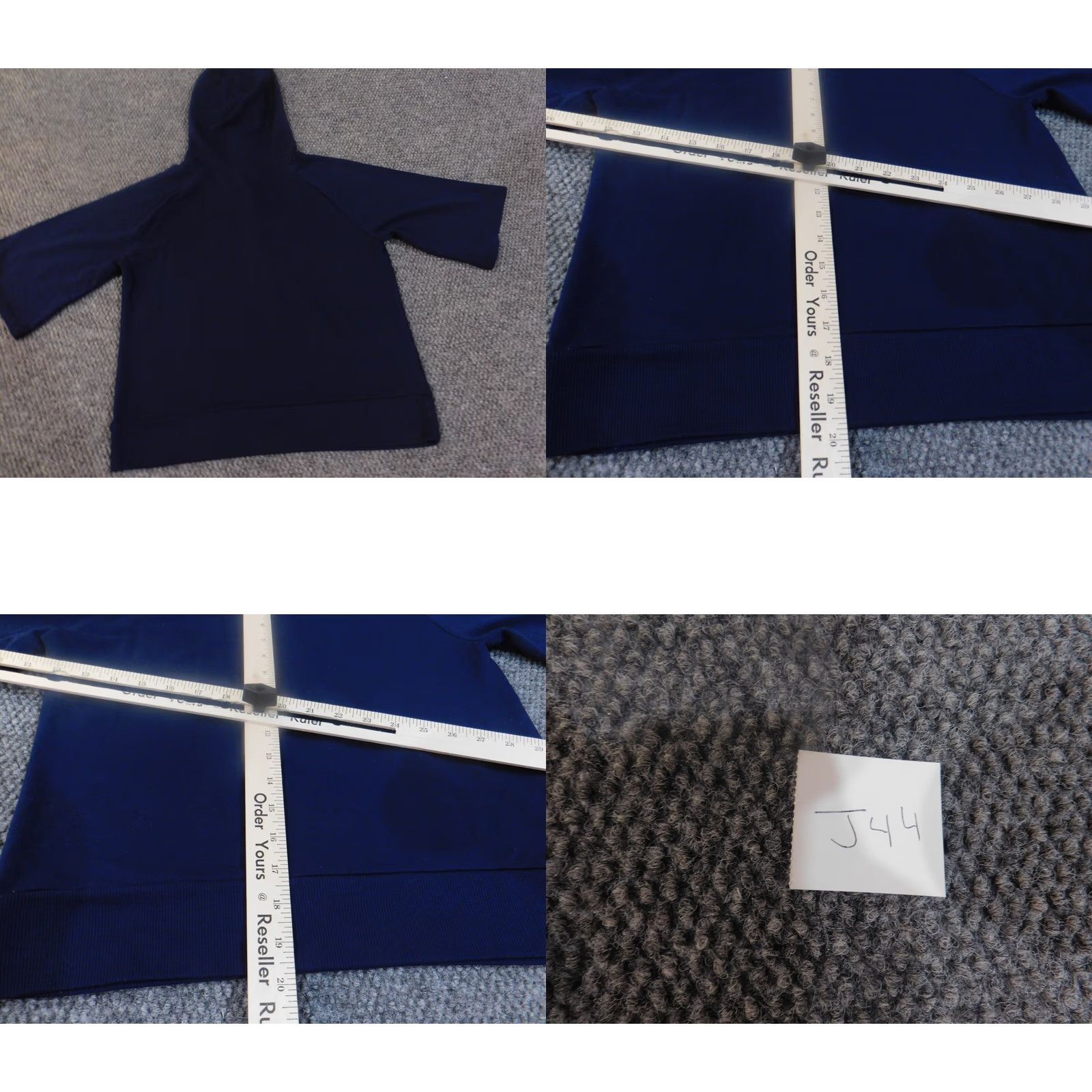 Fila VINTAGE? FILA Hoodie Womens L blue pullover stretch drawstring classic logo Ladies Crew Neck Knit Cotton Polyester Logo Pullover American style Womens Size L / US 10 / IT 46 - 8 Thumbnail