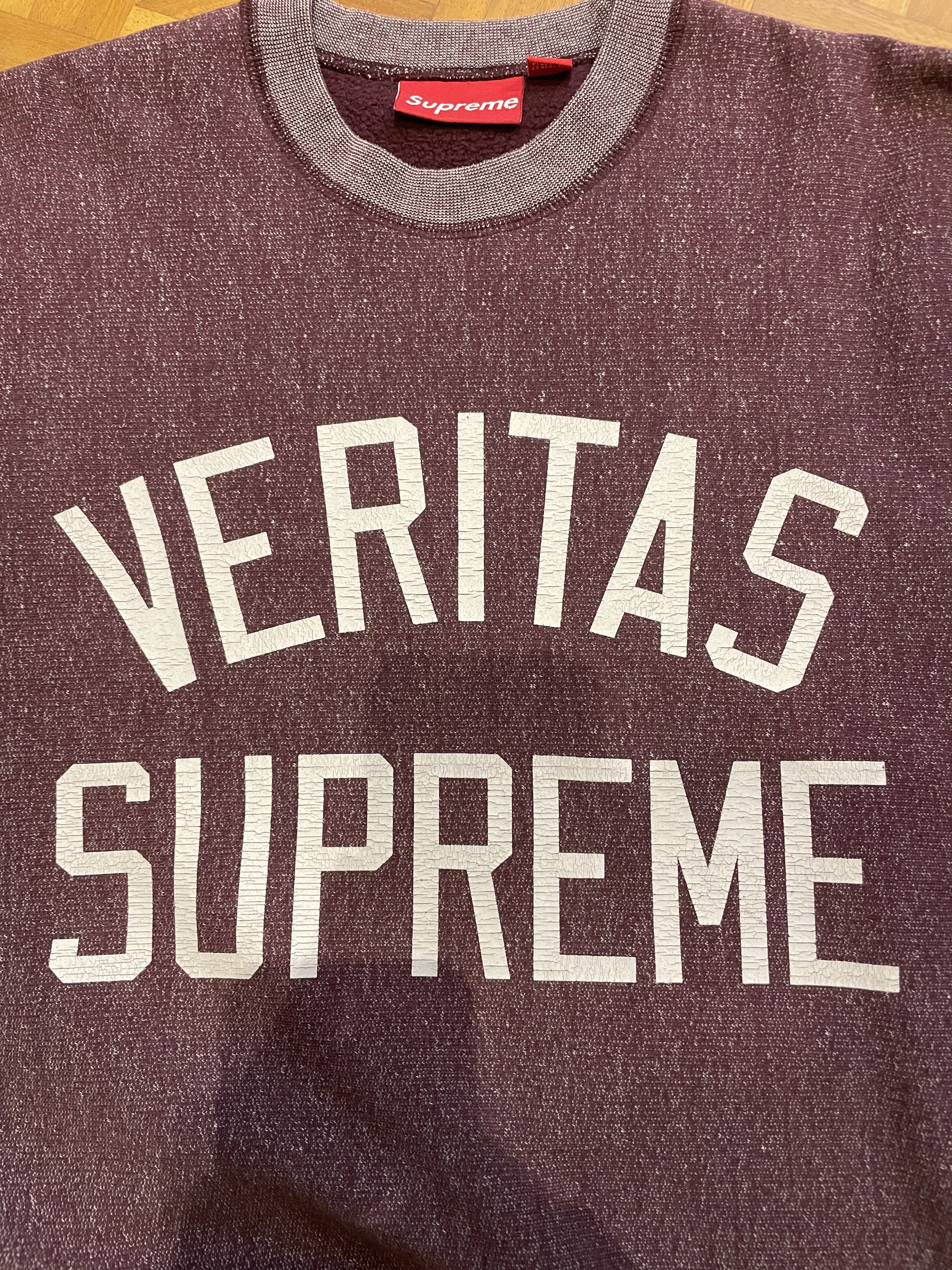 Supreme veritas crewneck fw08 Size US M / EU 48-50 / 2 - 7 Thumbnail