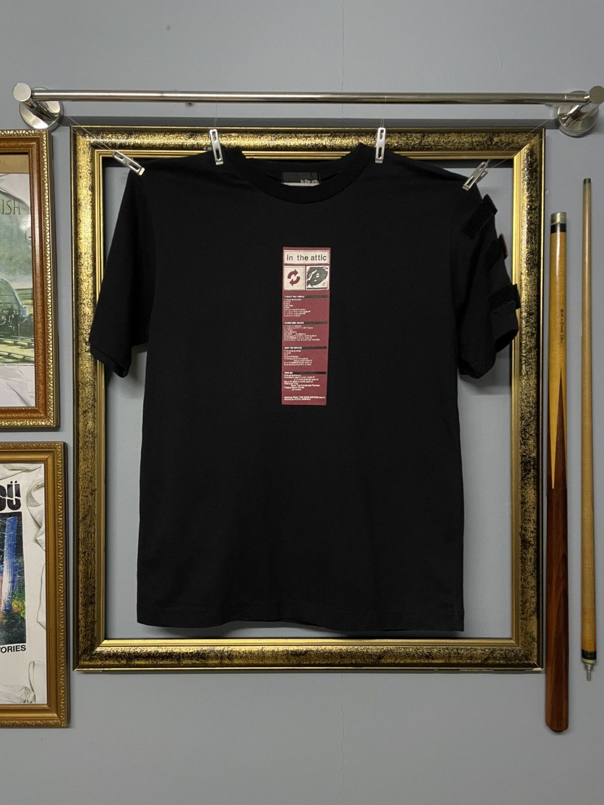 In The Attic Vintage 1990s Japan Designer In The Attic Propaganda Tshirt Size US S / EU 44-46 / 1 - 1 Thumbnail