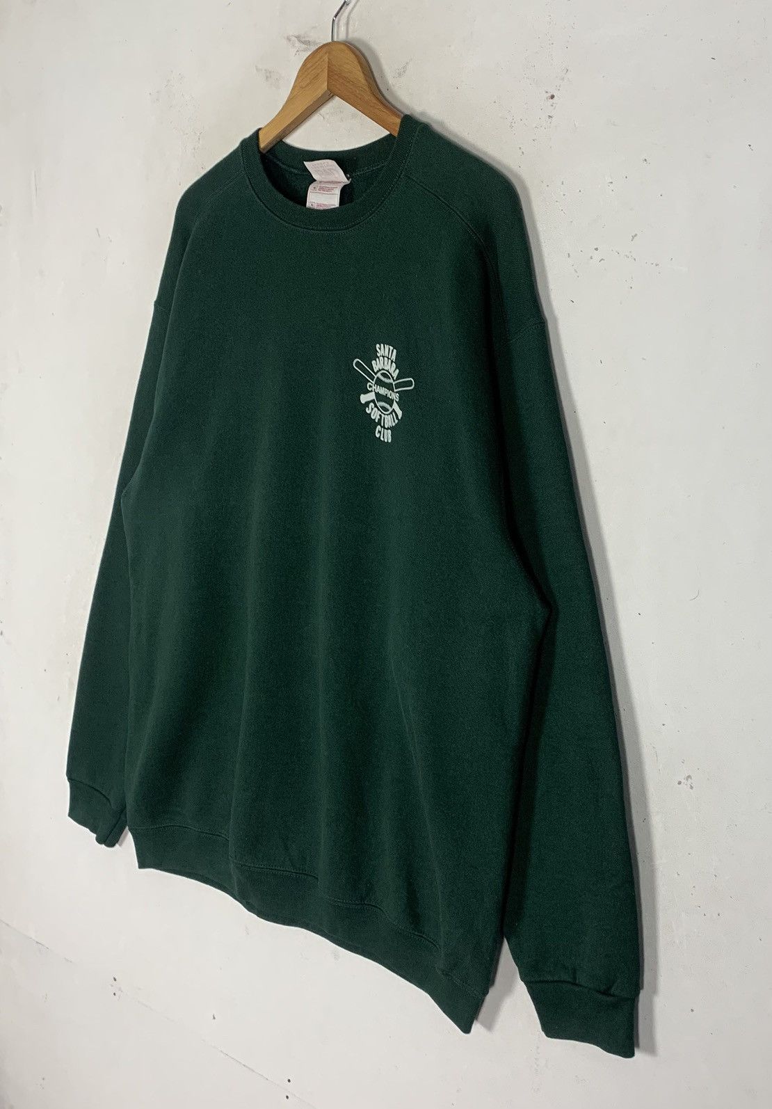 Vintage Vintage BVD Santa Barbara Champions Softball Club sweatshir Size US XL / EU 56 / 4 - 4 Thumbnail