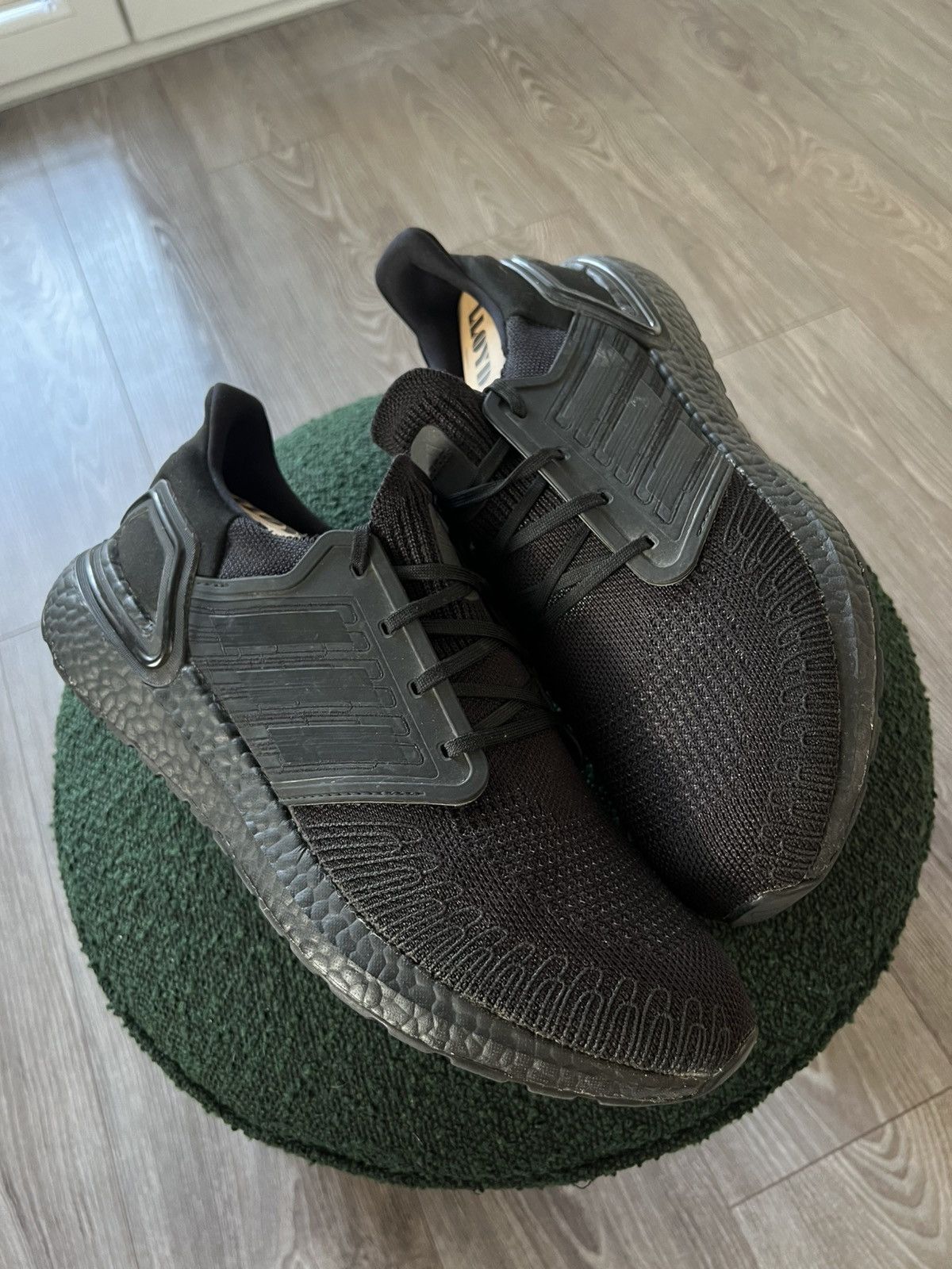 Adidas × Designer ‼️Adidas Utraboost Primeblue Triple Black Knit Sneakers‼️ Size US 10.5 / EU 43-44 - 3 Thumbnail