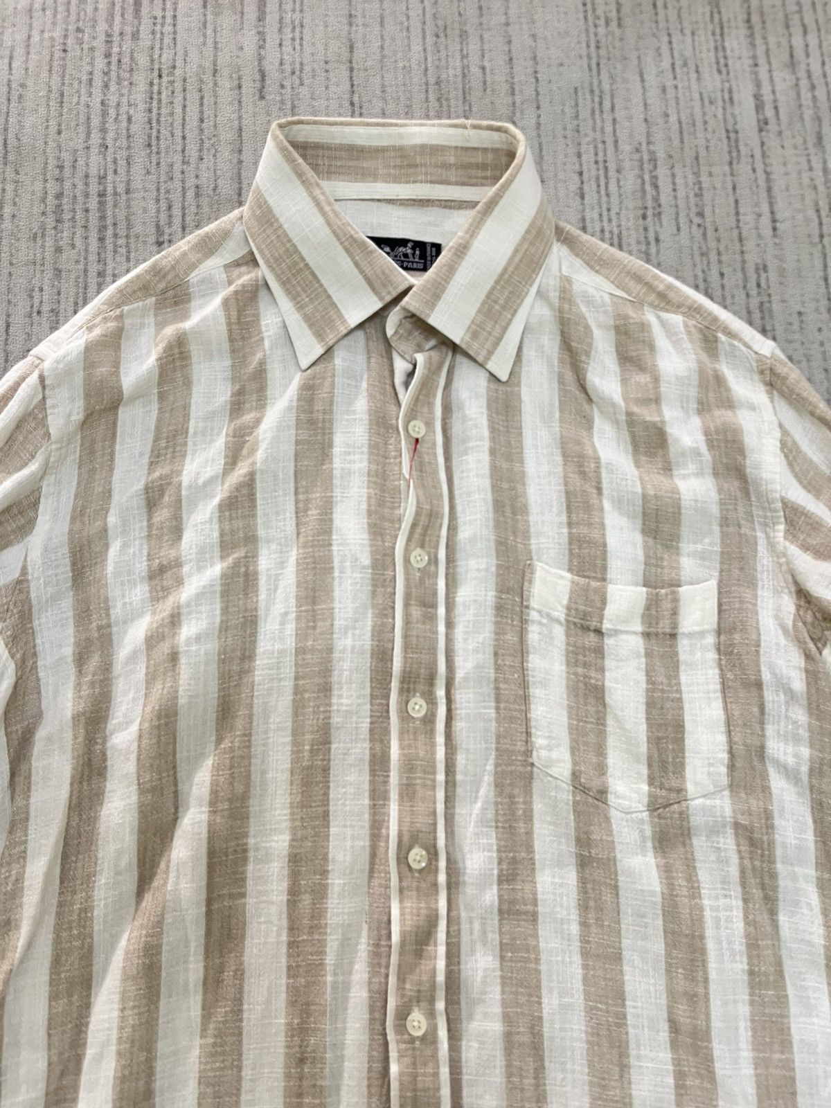 Hermes Vintage 80s hermes formal shirt Size US M / EU 48-50 / 2 - 4 Thumbnail