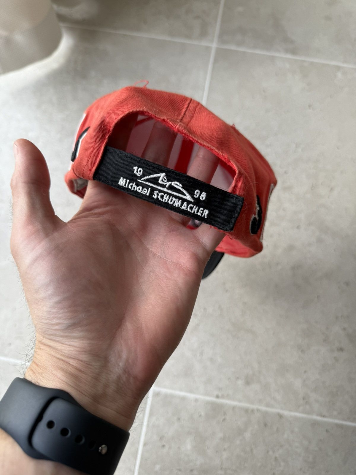 Ferrari Vintage Ferrari DEKRA Michael Schumacher Cap Racing F1 90s Size ONE SIZE - 4 Thumbnail